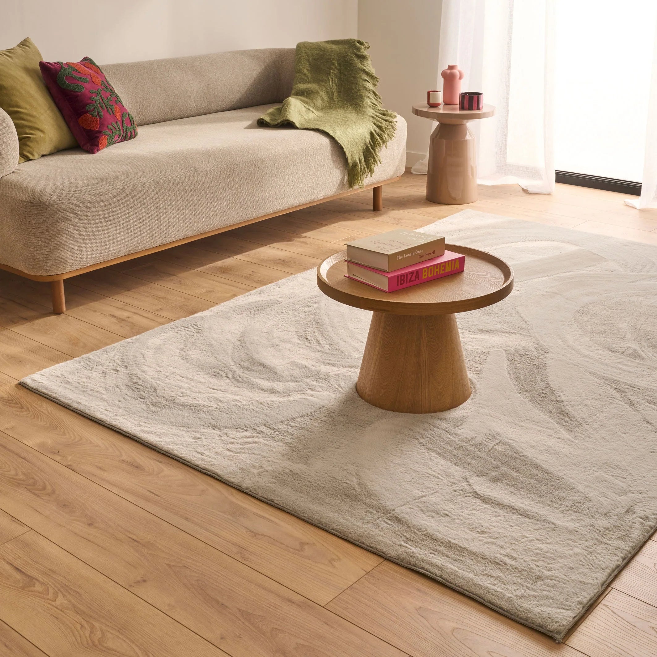 Tapis ultra doux gris- Nuva