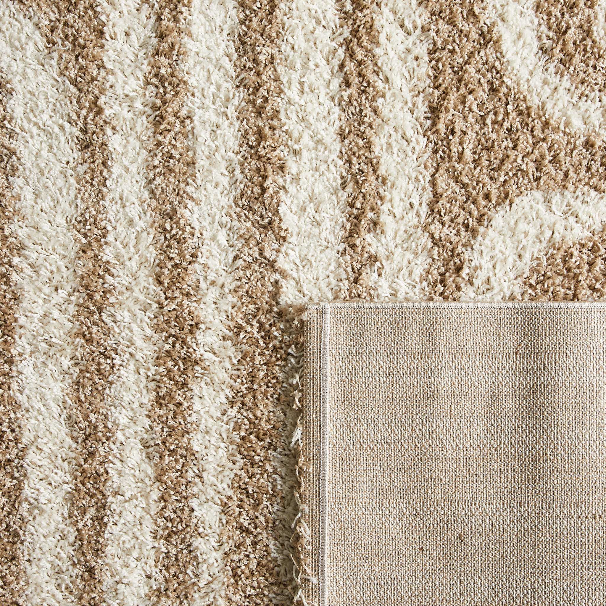 Tapis shaggy Olympe 1067 beige