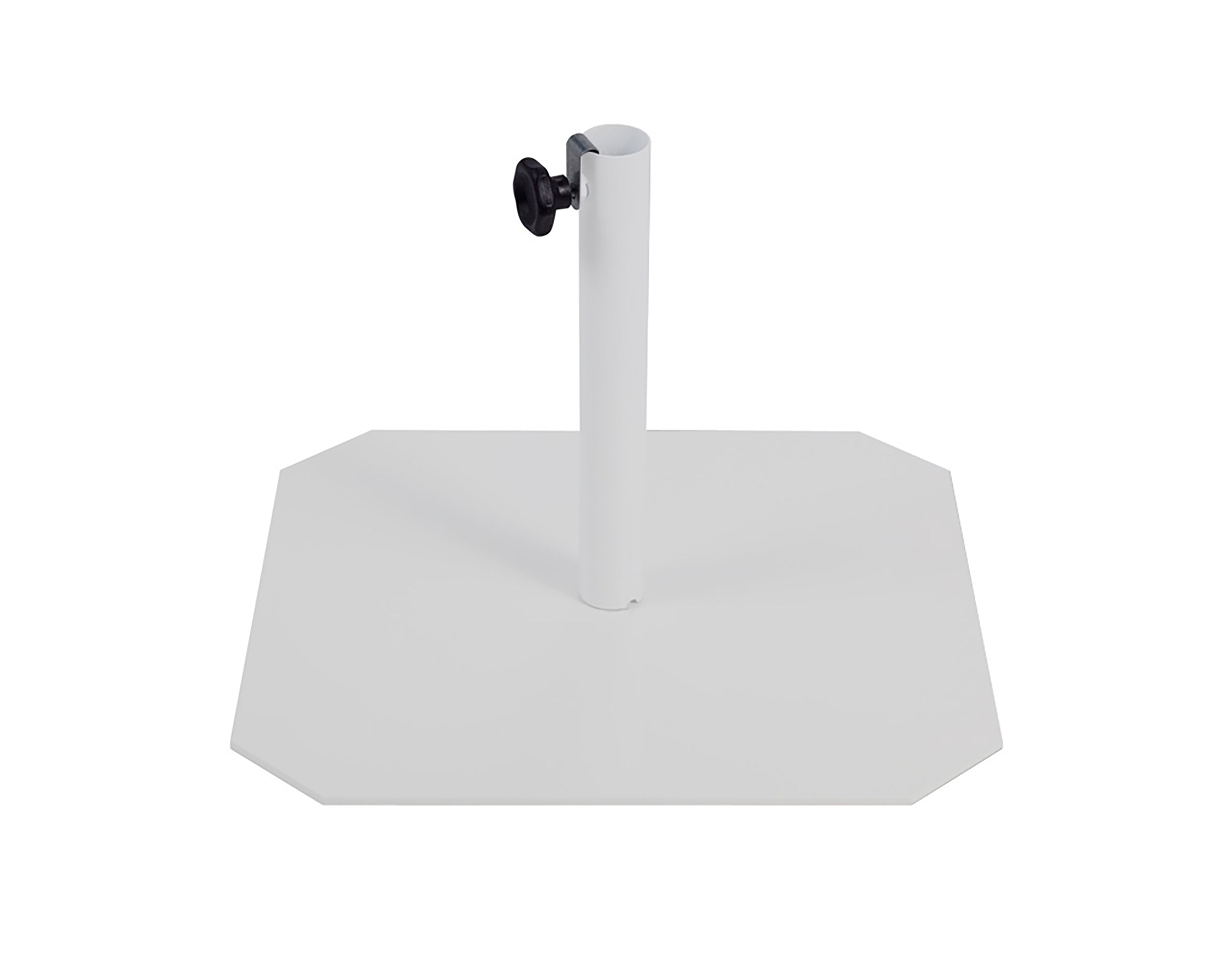 Pied de parasol FIT en acier laqué - GRIS
