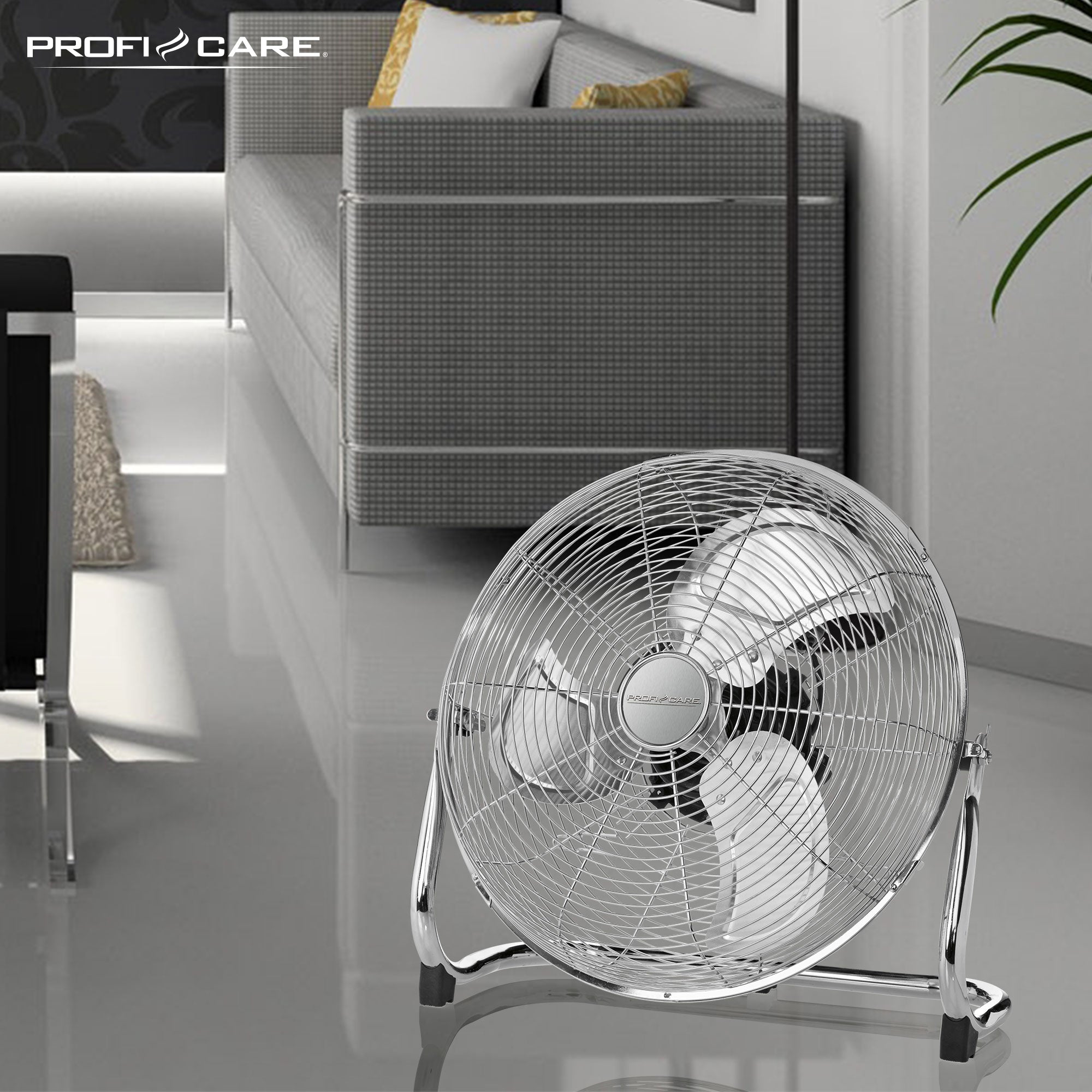 Brasseur d'air design Inox 45cm