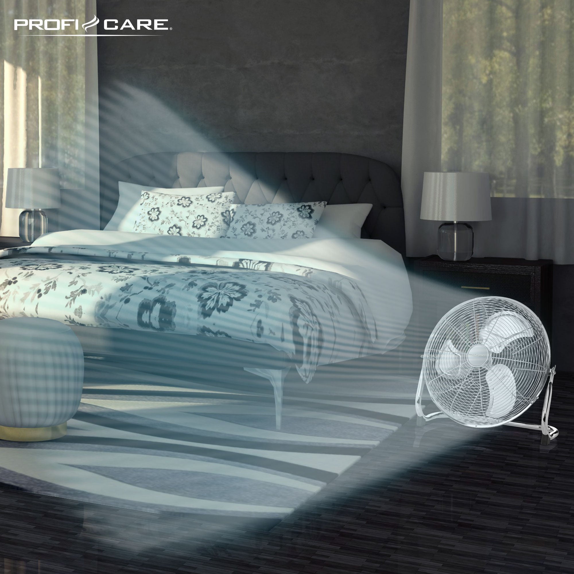 Brasseur d'air design Inox 50cm
