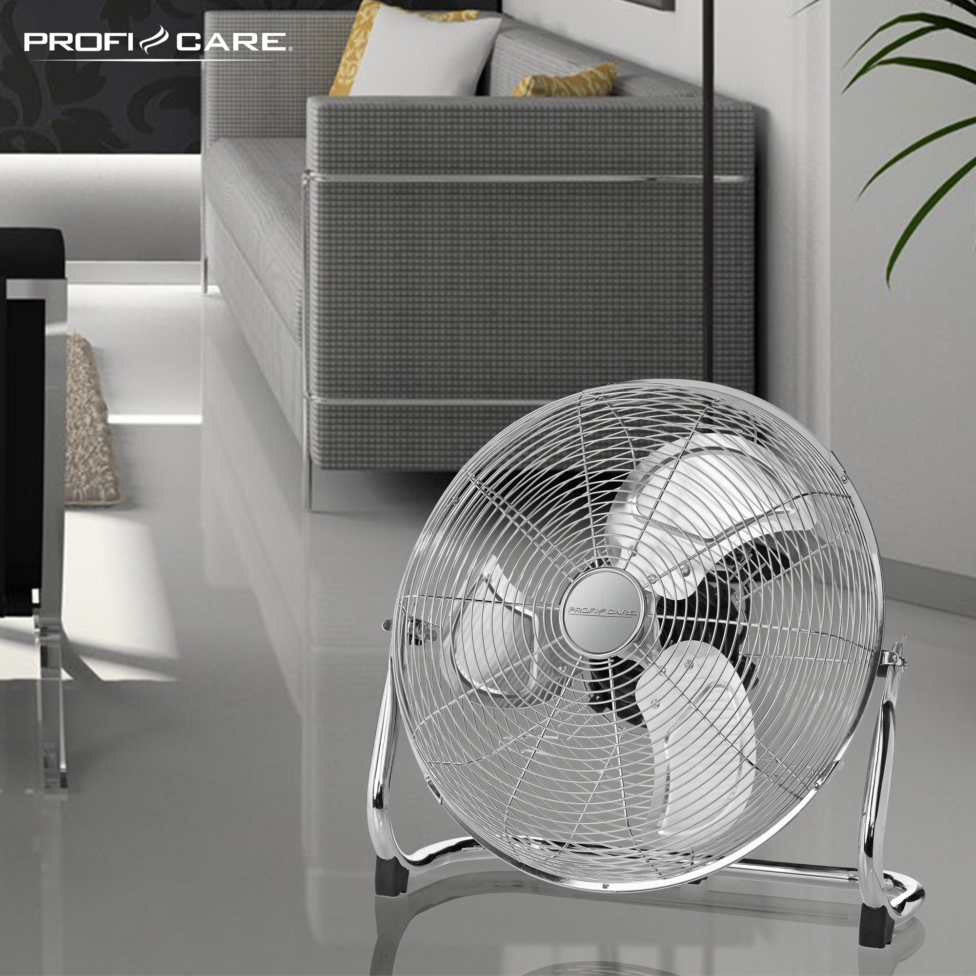 Brasseur d'air design Inox 50cm