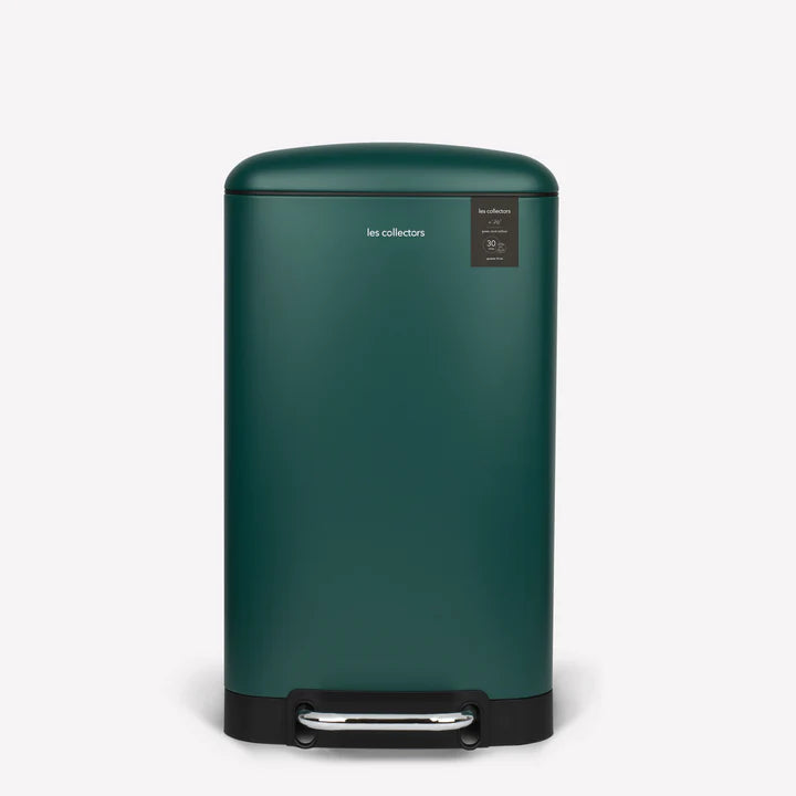 Poubelle pédale 30L - édition vert canard