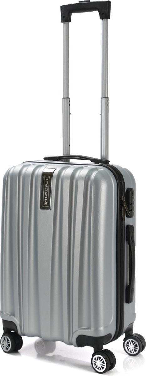 Set 3 valises 36-67-98 litres ABS avec 4 roulettes Argenté