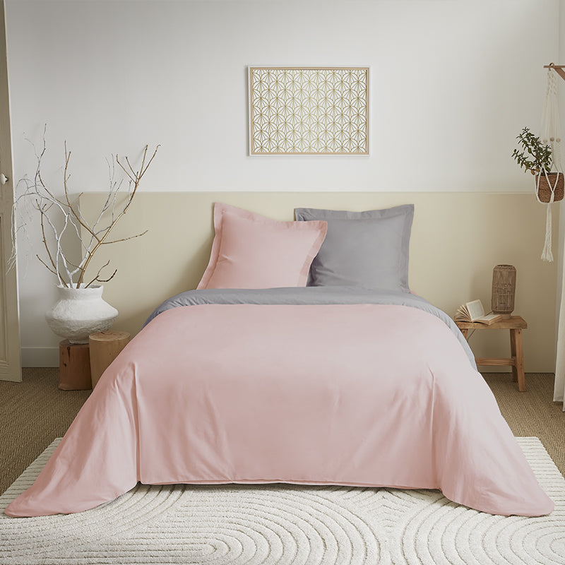 Pack Complet Housse de couette Imprimé 240 x 220 cm - Drap housse 140 x 190 cm 9 modèles au choix