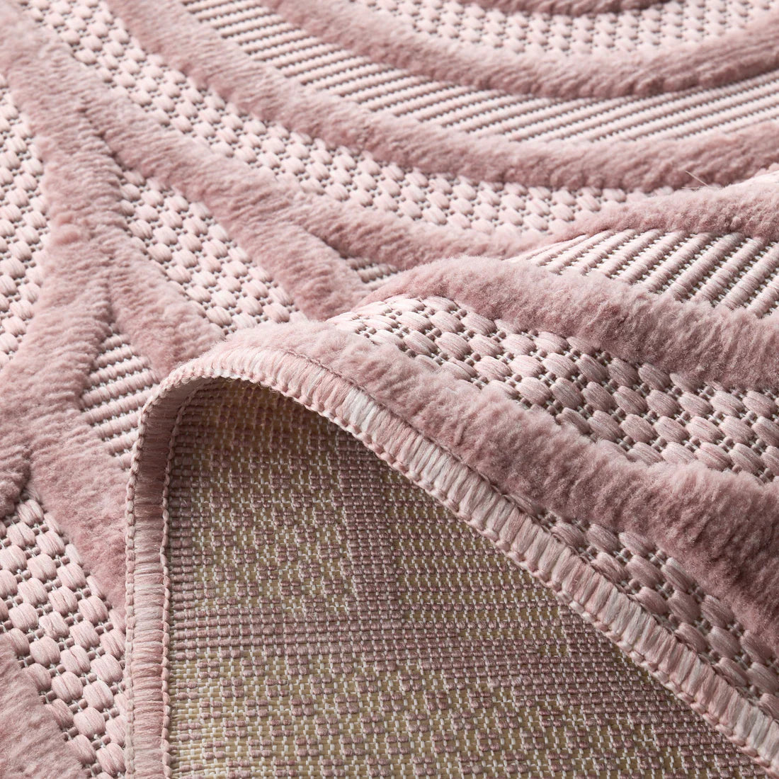 Tapis rose - Santorini