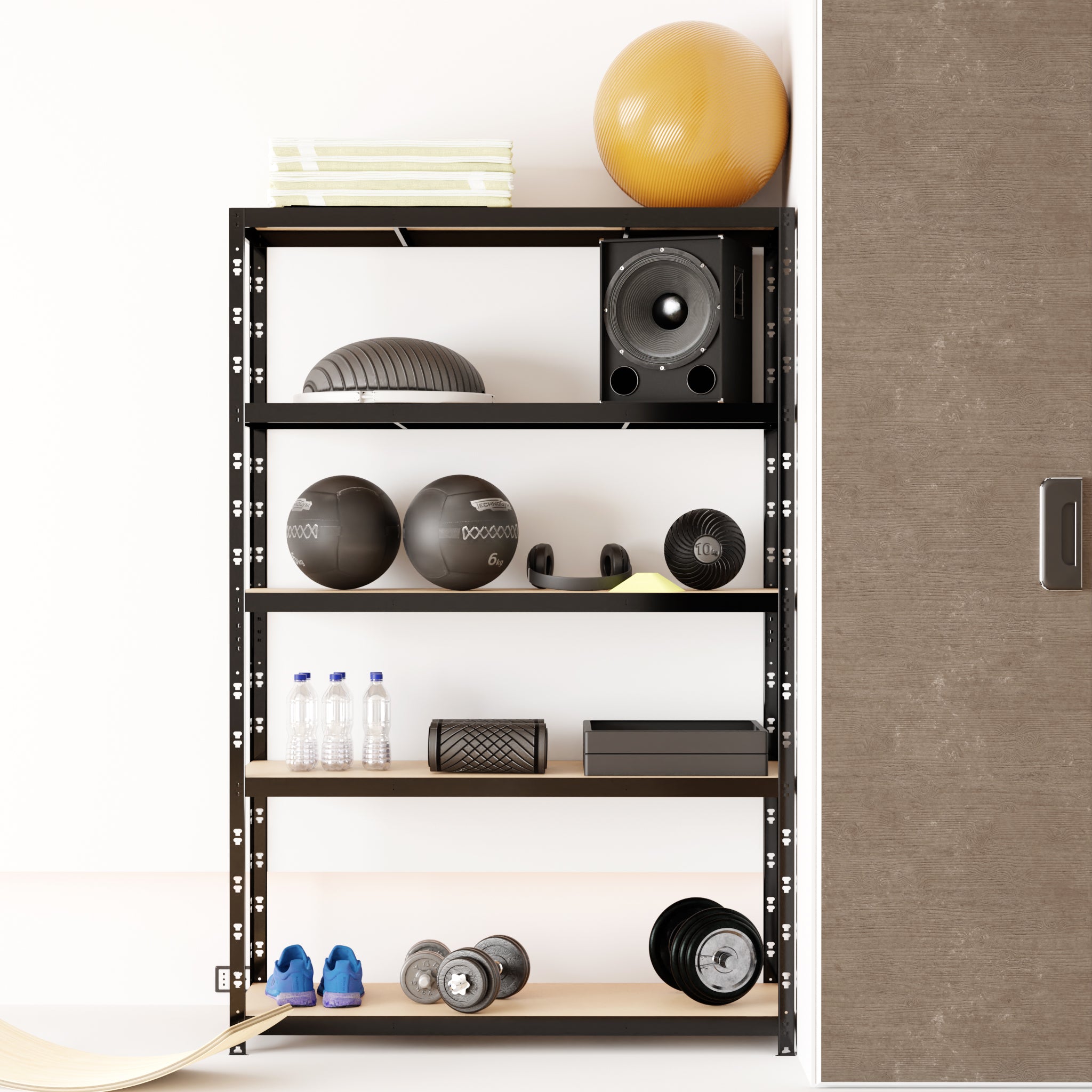 Etagere de Rangement Charges Lourdes 180x120x40cm