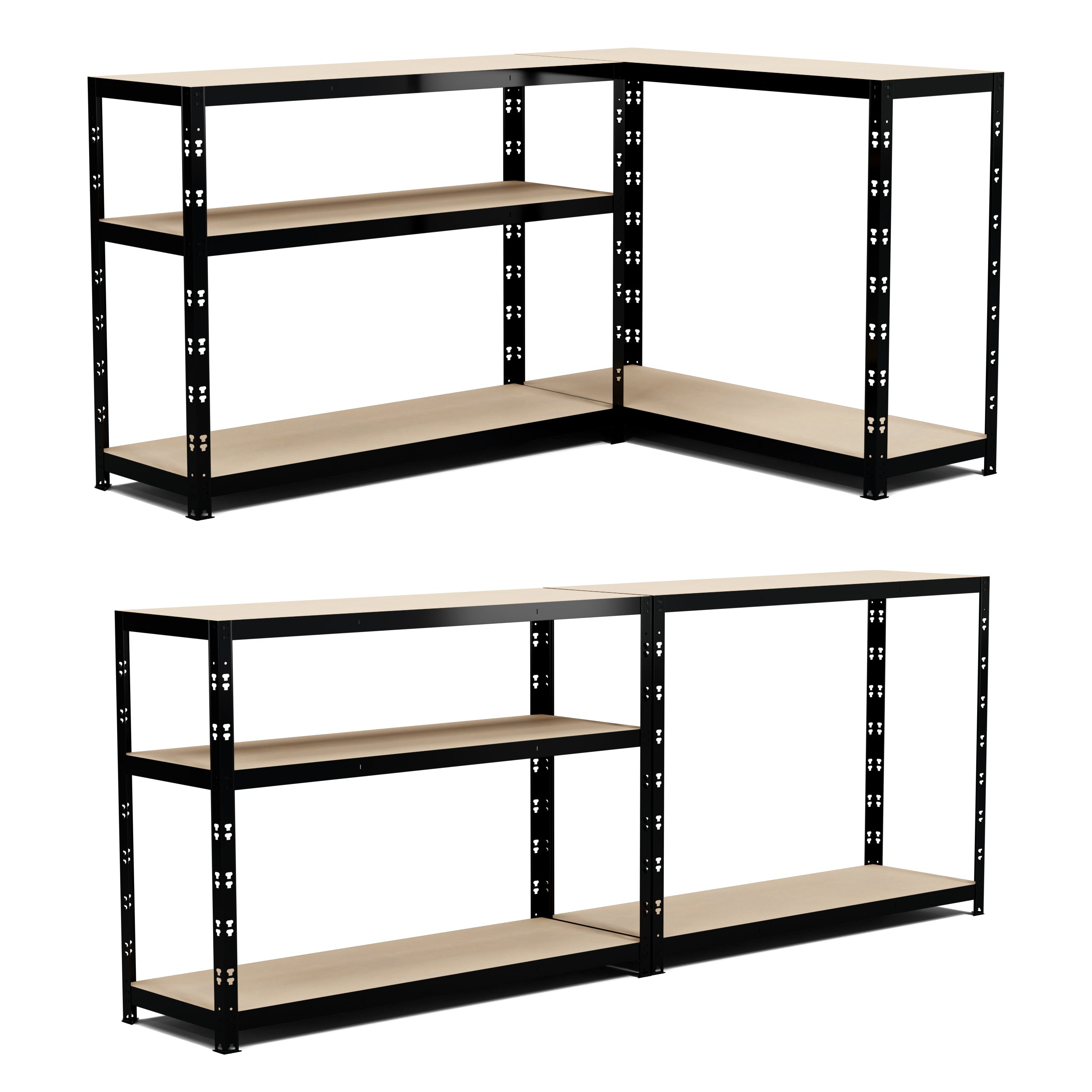 Etagere de Rangement Charges Lourdes 180x120x40cm