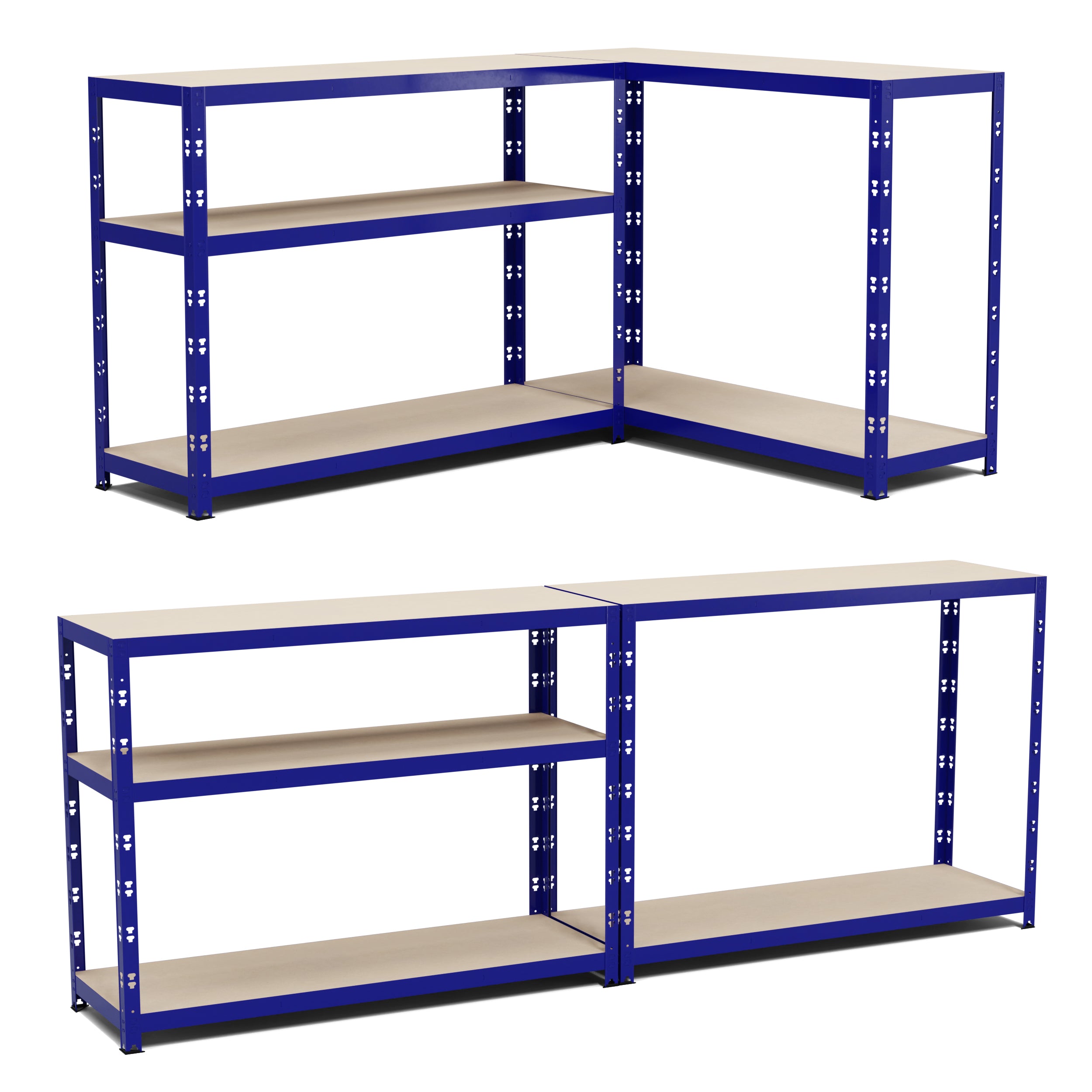 Etagere de Rangement Charges Lourdes 180x120x40cm