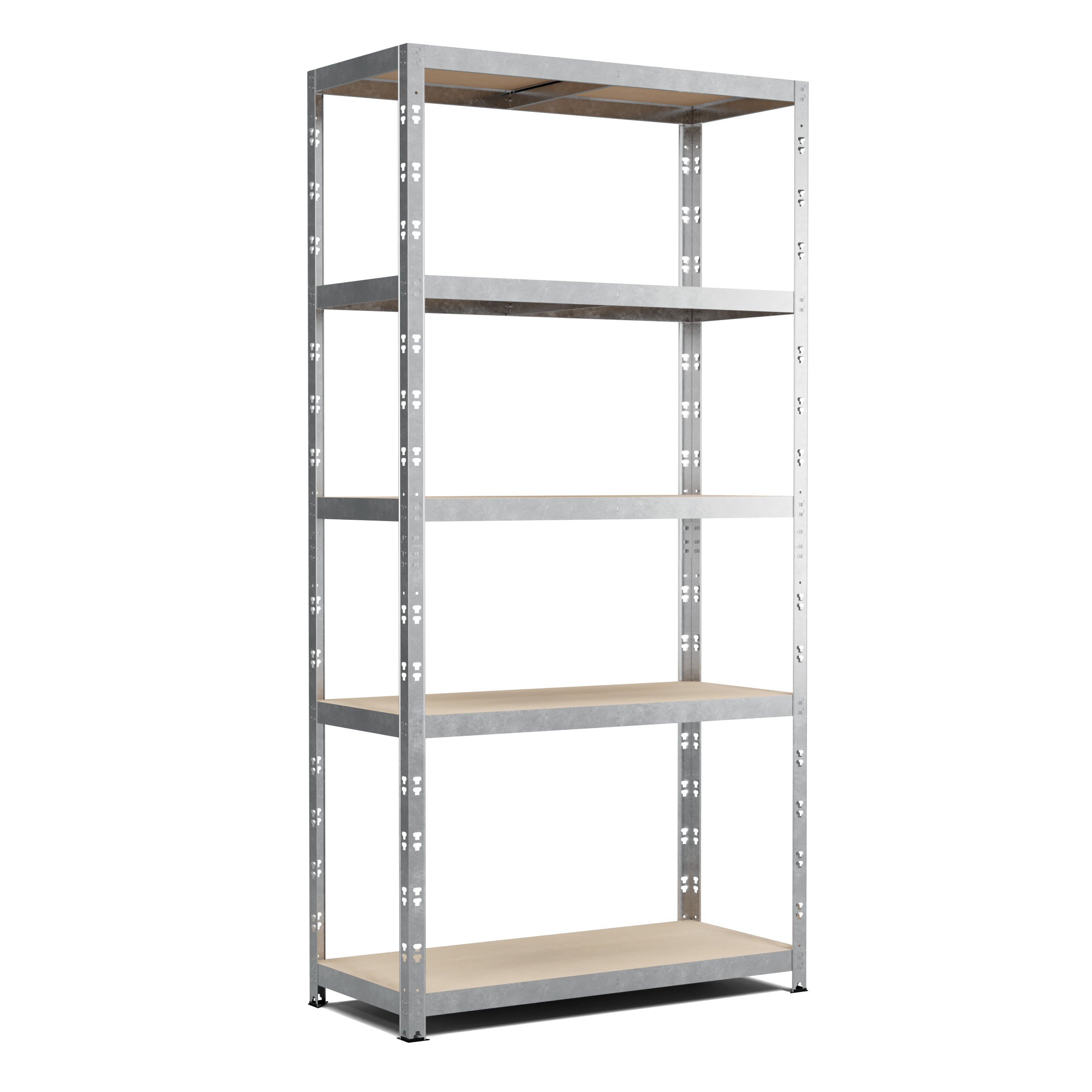 Etagère de Rangement Charges Lourdes 180x90x40cm Gris