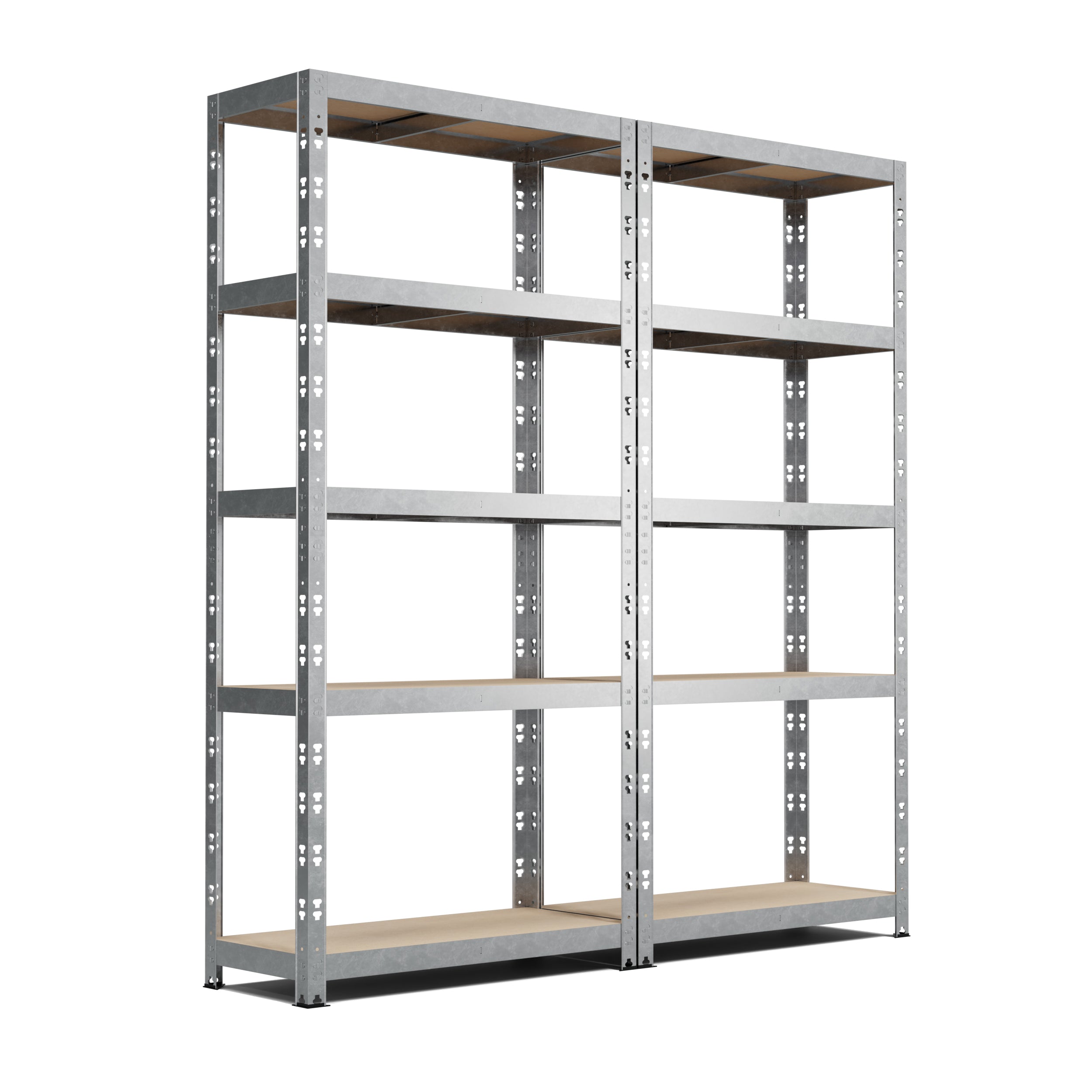 Lot de 2 Etagères de rangement Charges Lourdes 150x70x30cm