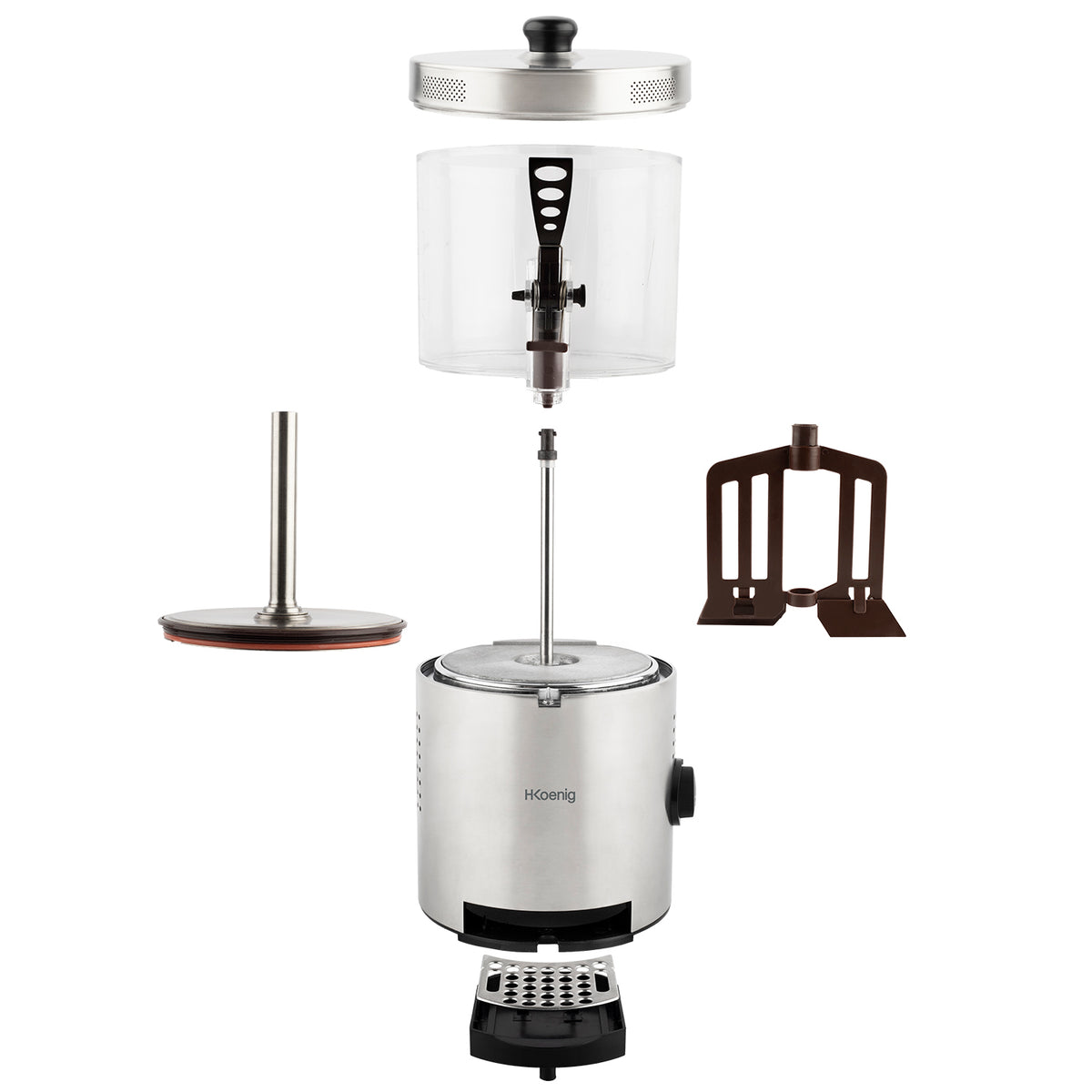 Distributeur de chocolat chaud inox 3L