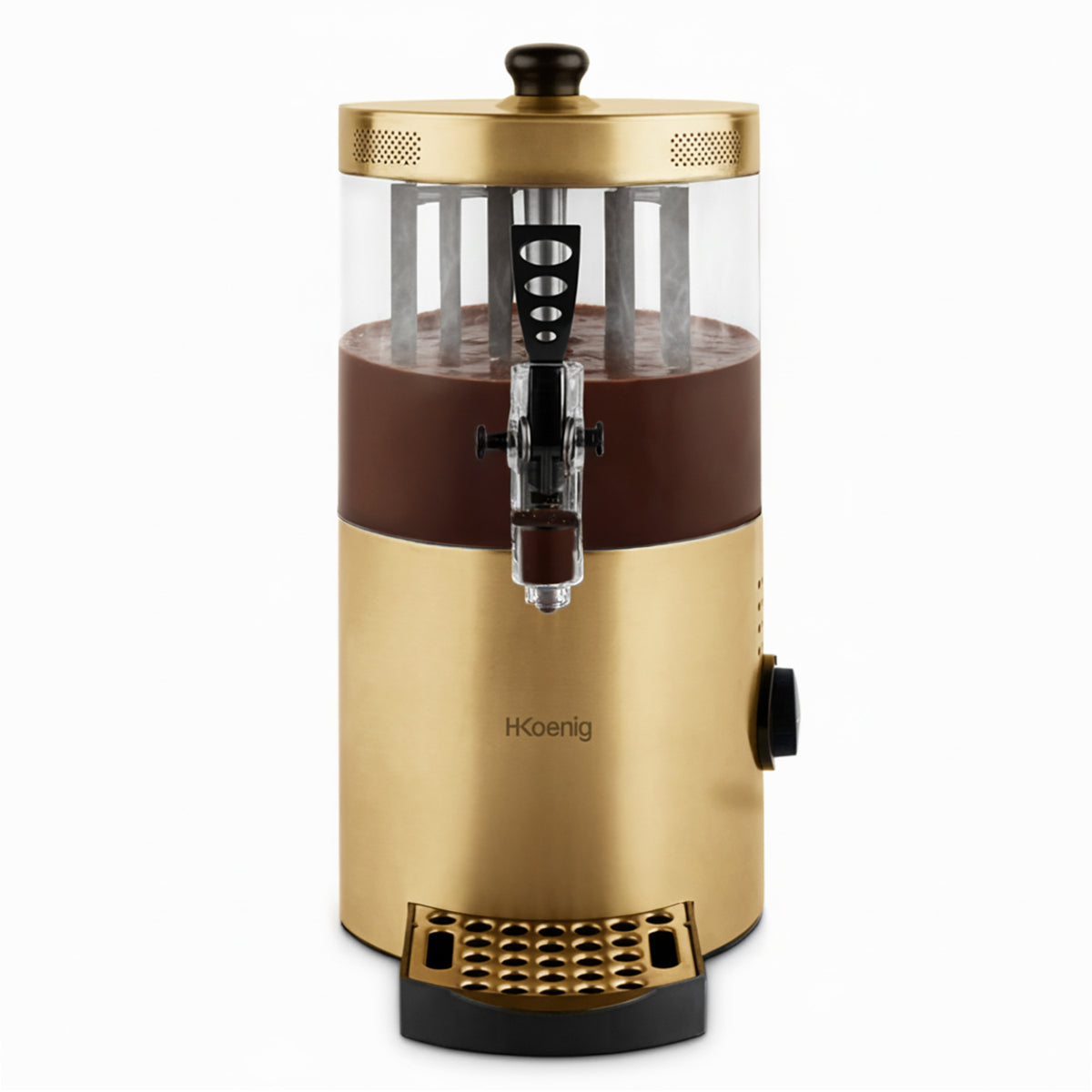 Distributeur de chocolat chaud doré 3L