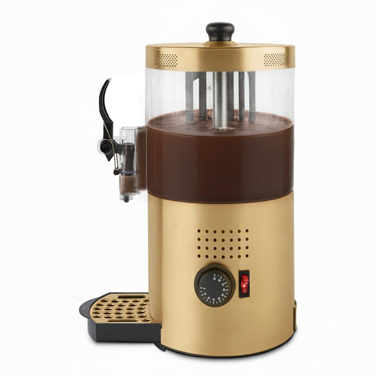Distributeur de chocolat chaud doré 3L