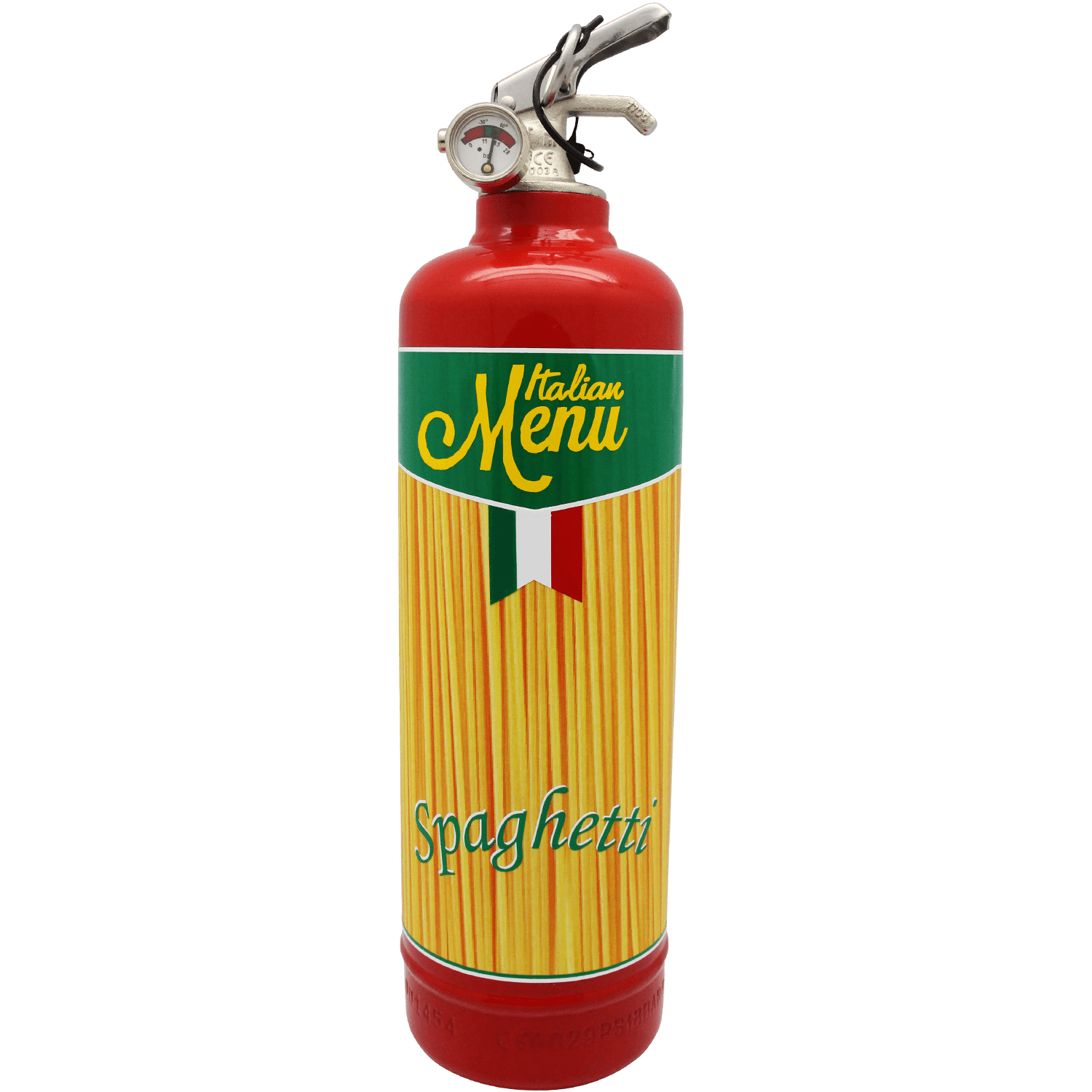 Extincteur 1kg SPAGHETTI ROUGE