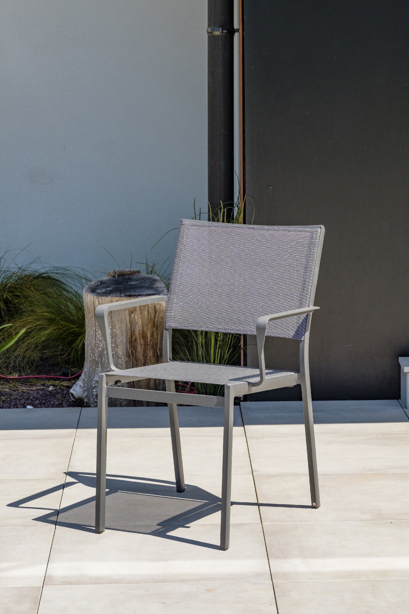 Lot de 2 fauteuils de jardin STOCKHOLM-FT empilables