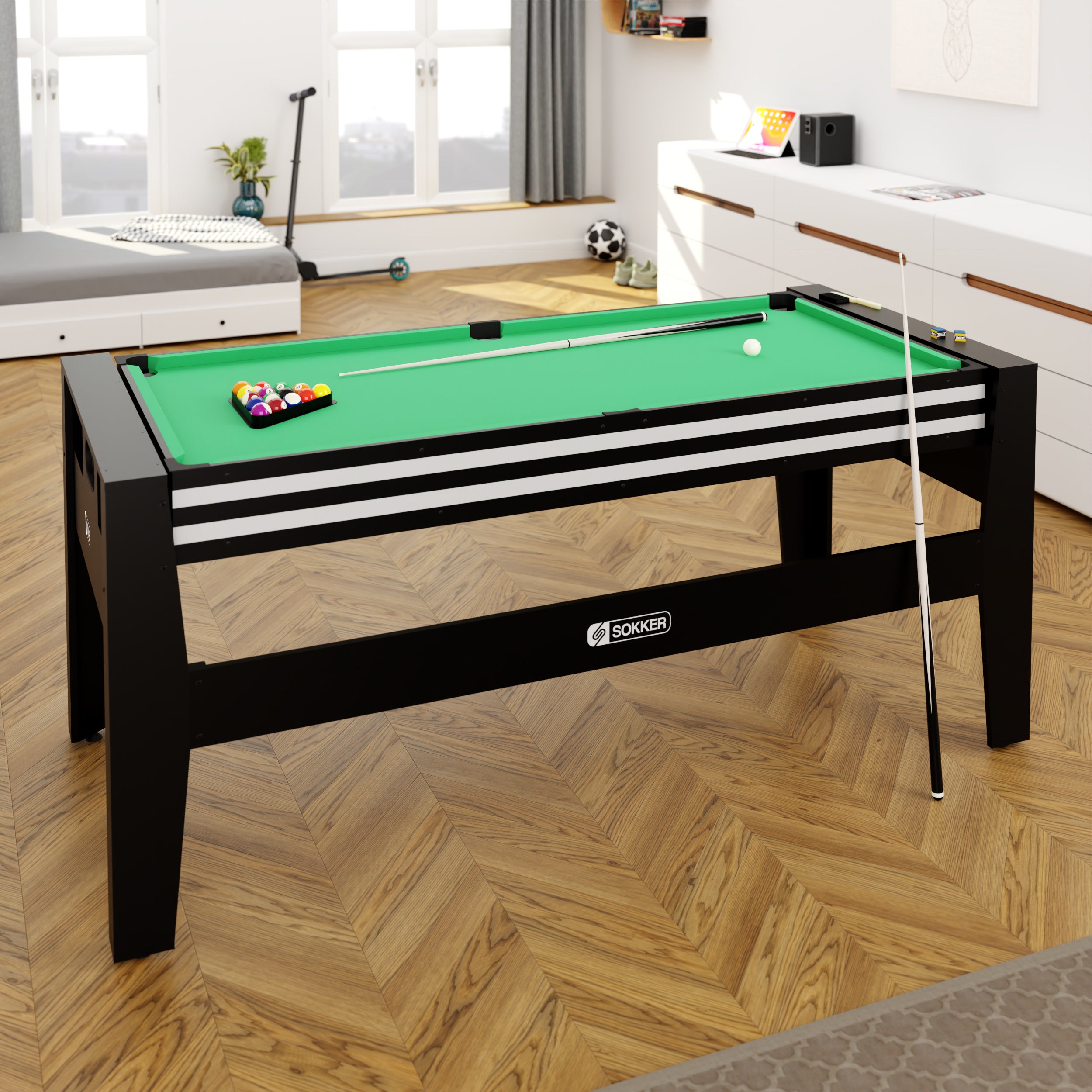 Table multi-jeux 4 en 1 - Gladiateur