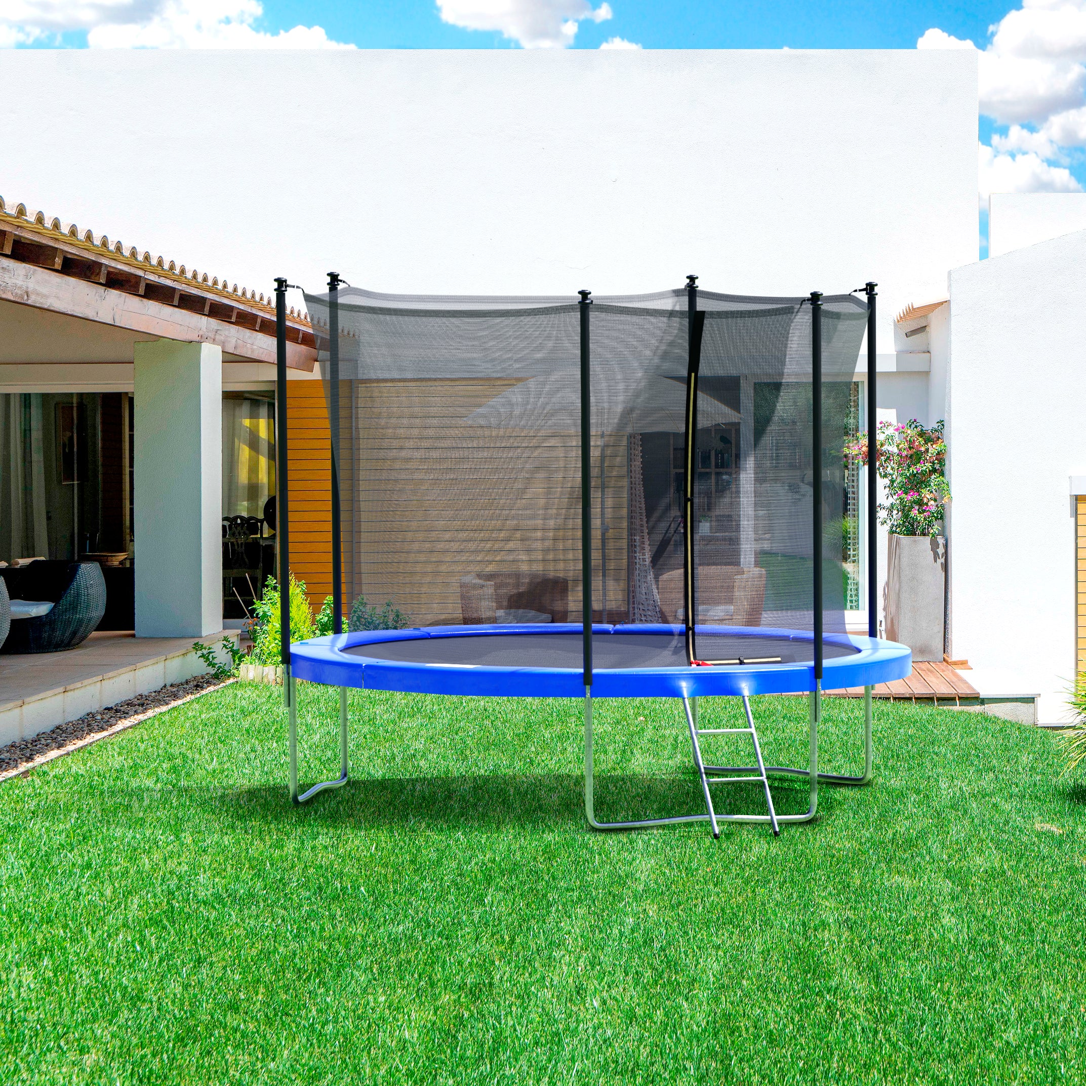 Trampoline Classique 10FT-305cm Bleu