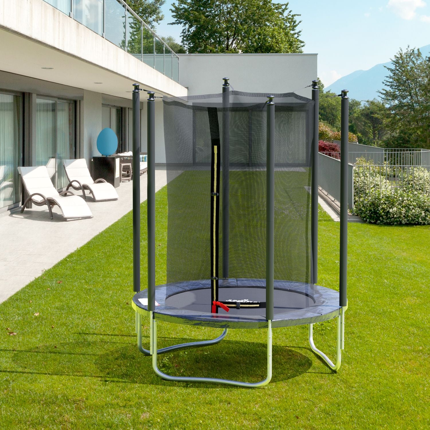 Trampoline Classique 5FT-150cm Noir