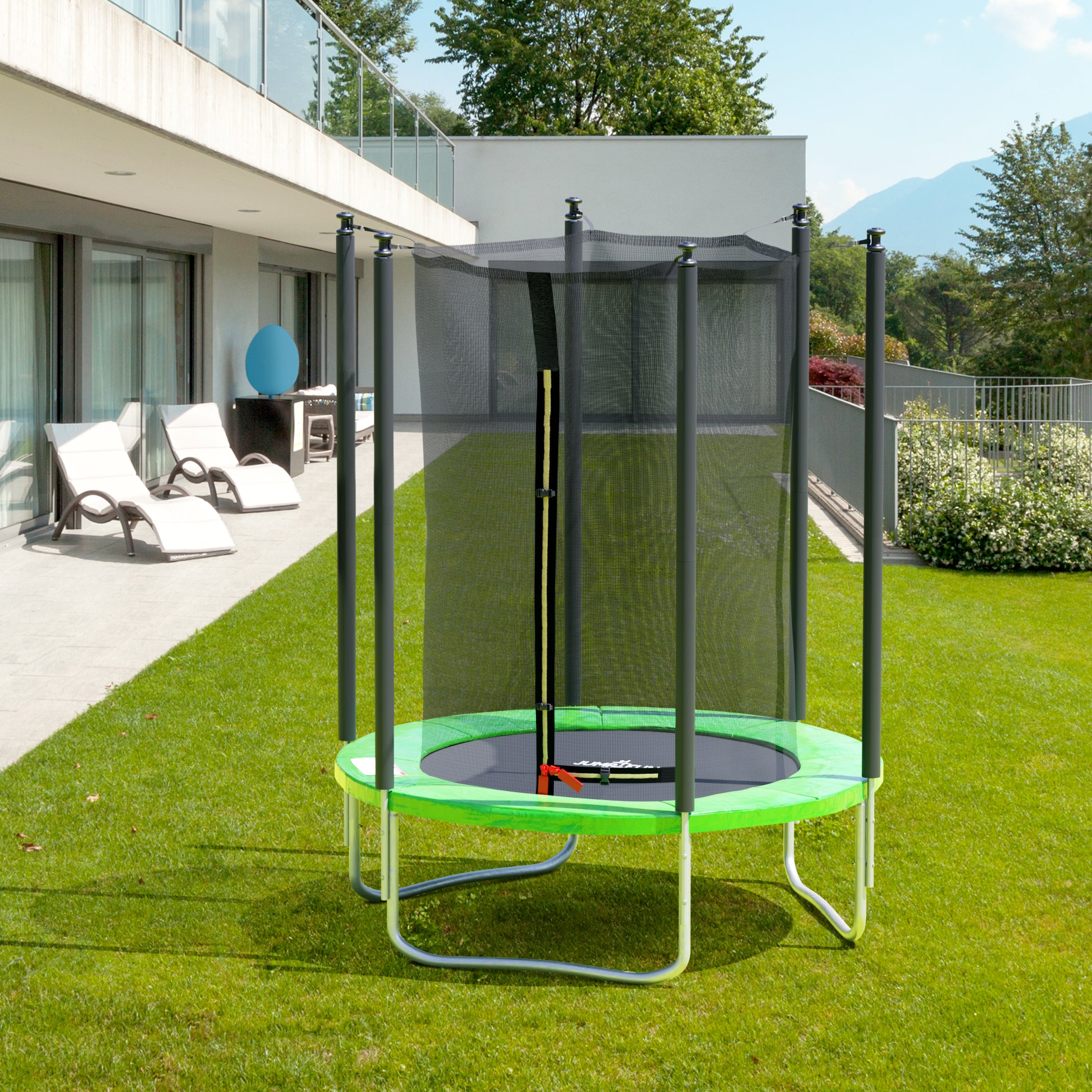Trampoline Classique 5FT-150cm Vert pomme