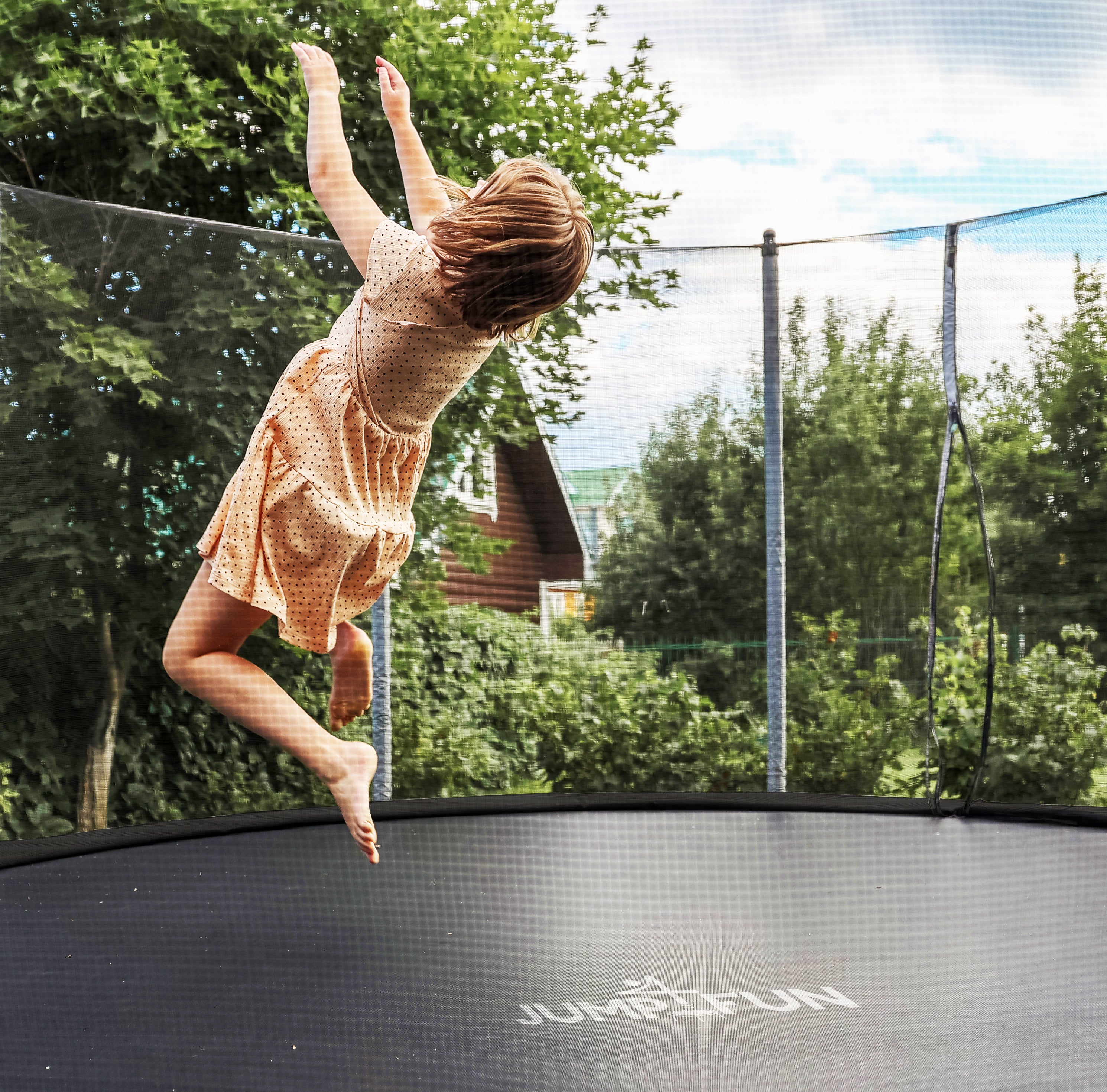 Trampoline Classique 8FT-244cm Noir