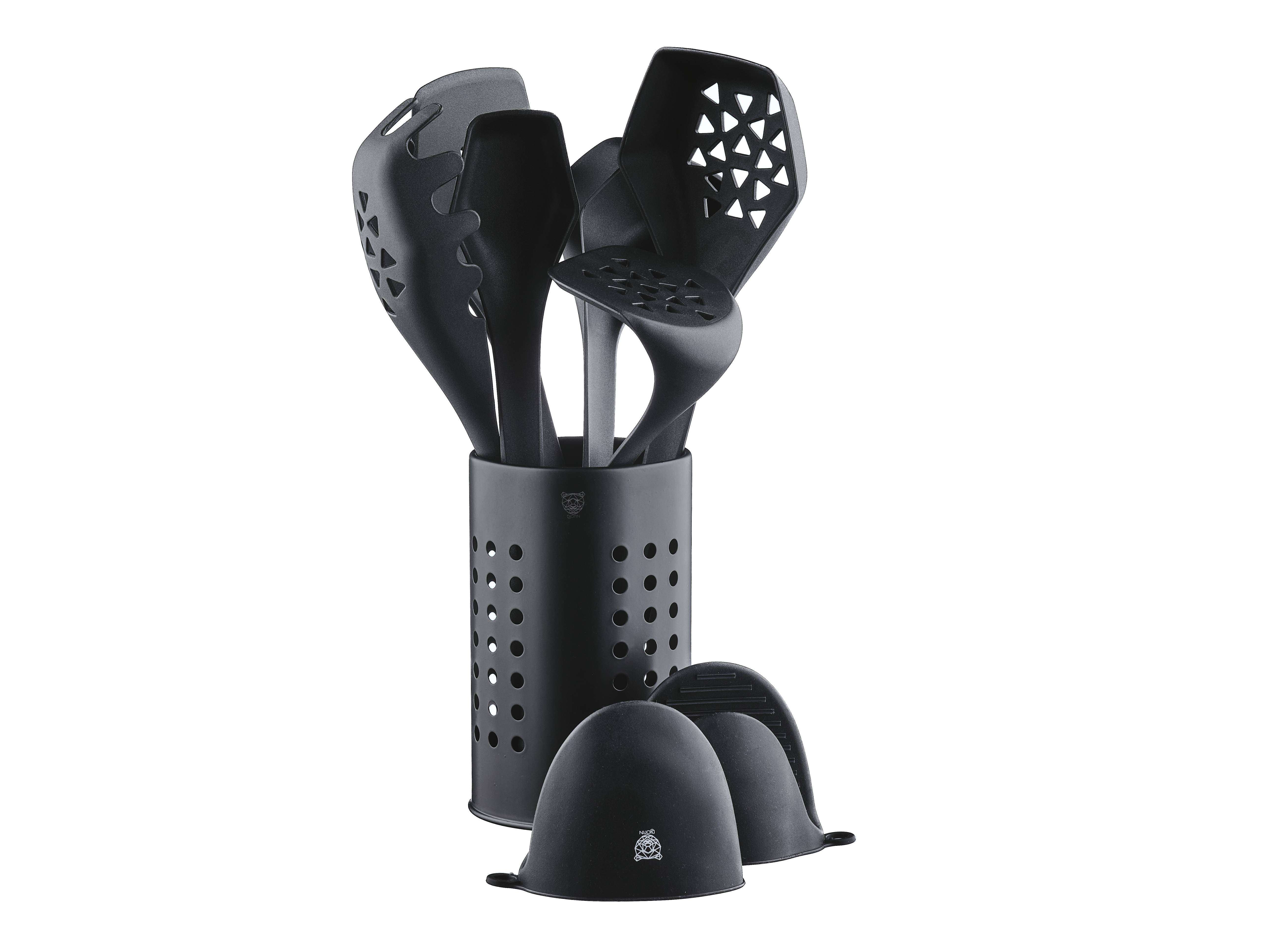 Set d'ustensiles de cuisine en thermoplastique JESPER - 9 pièces