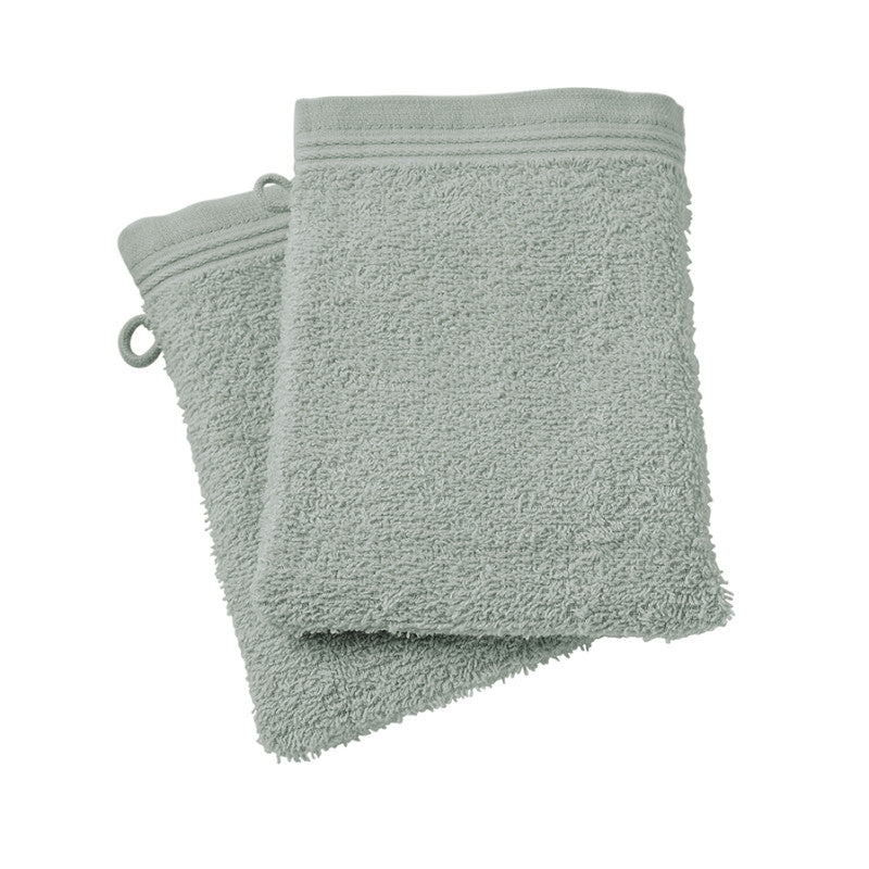 Lot de 2 gants de toilette 15 x 21 cm