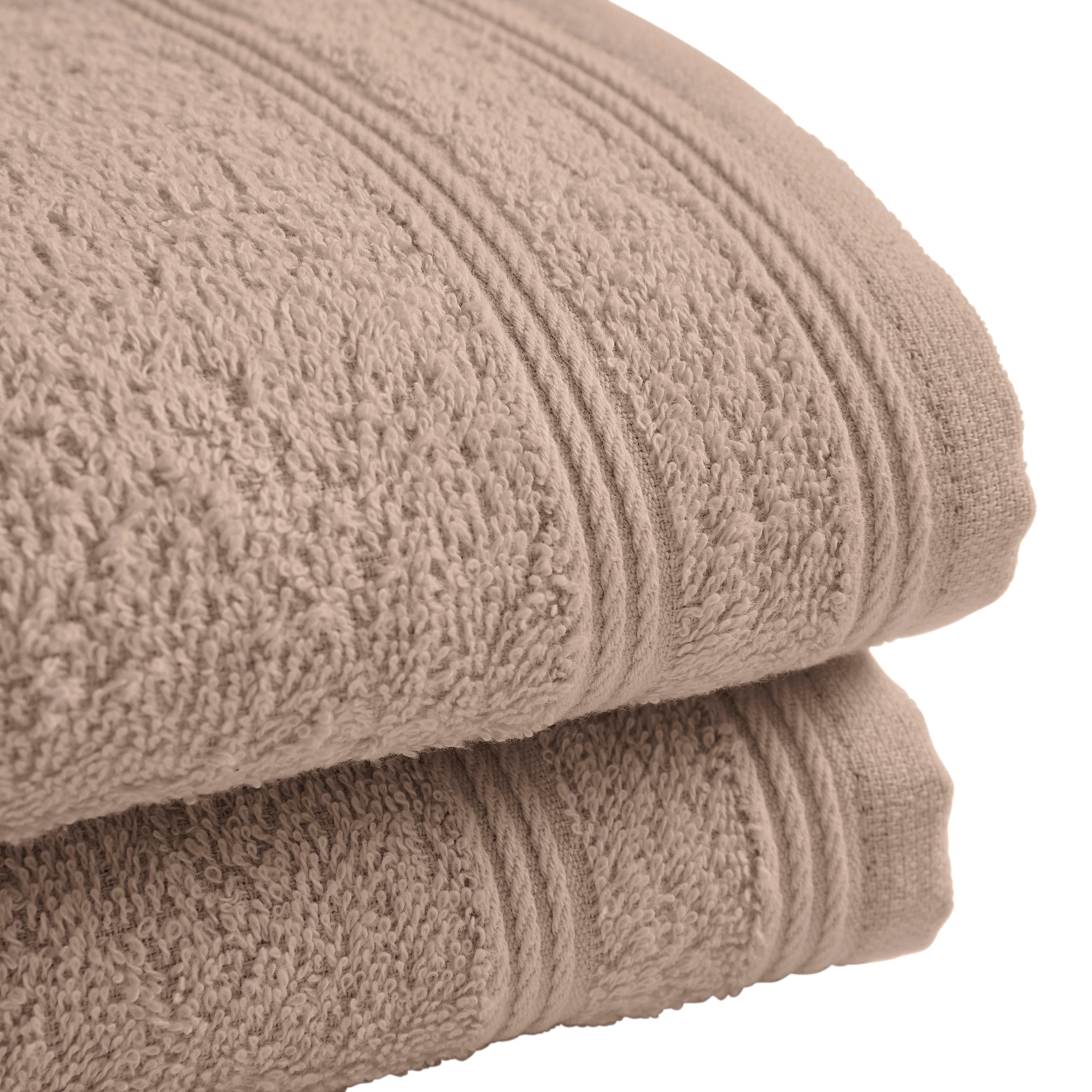 Lot de 2 serviettes invite eponge "Spa" 30 x 50 cm