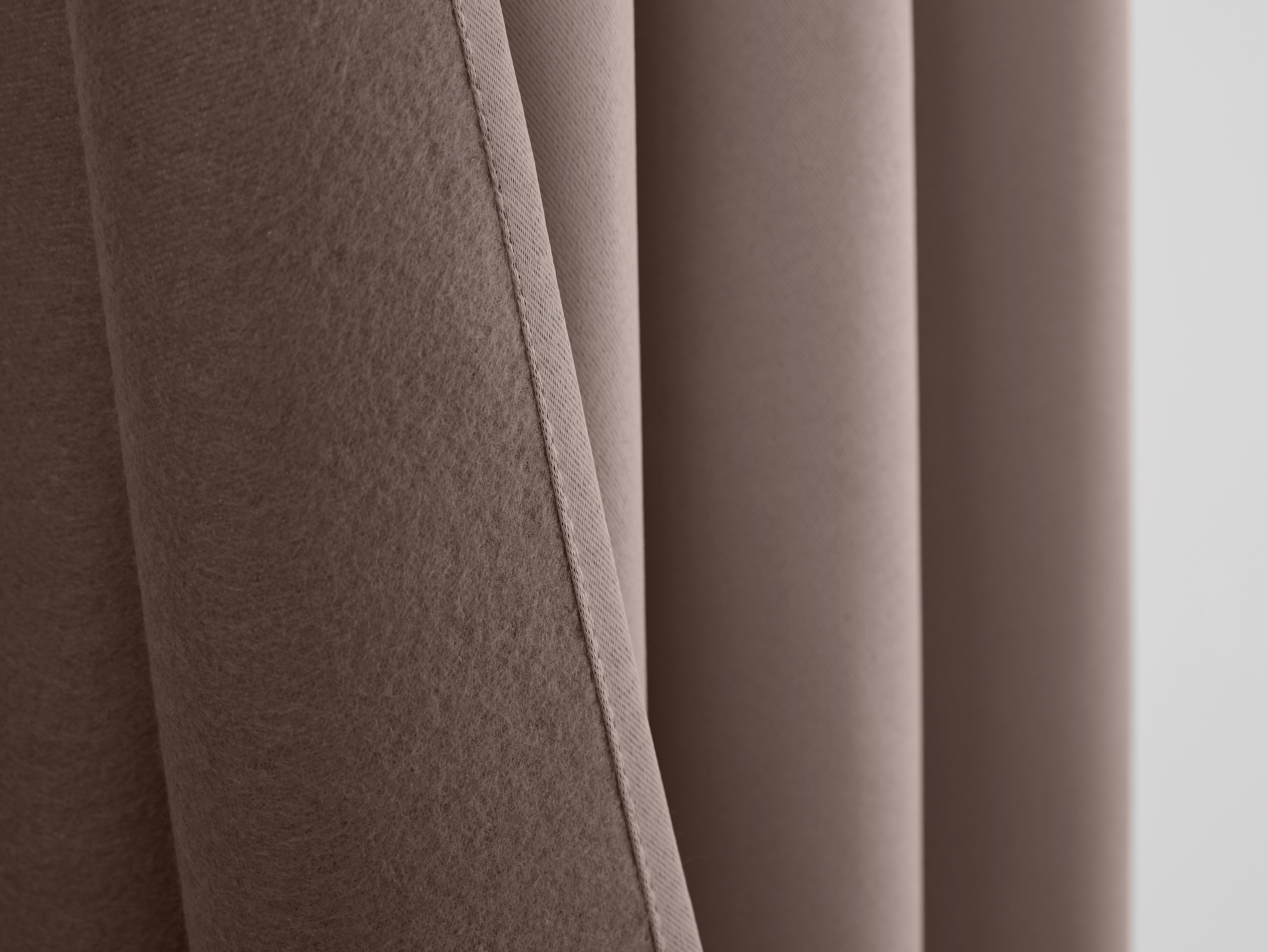 Rideau occultant thermique 140 x 260 cm Taupe