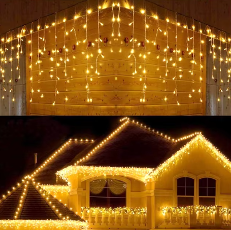 Guirlande lumineuse Ambre - 144 LED