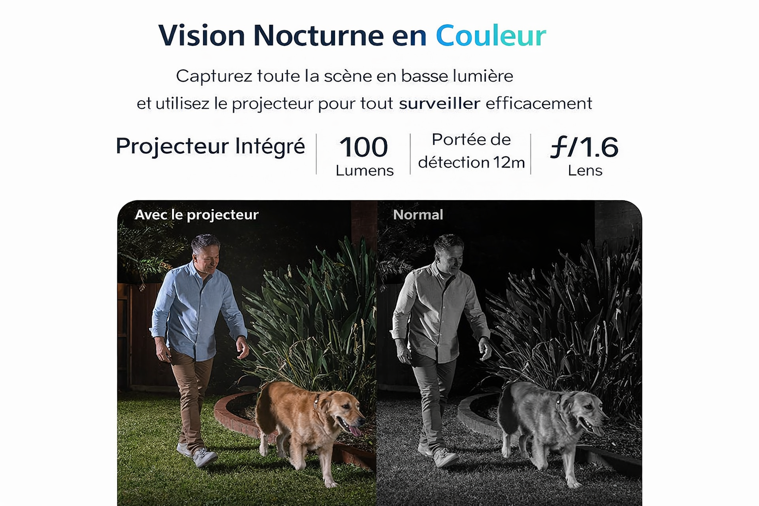 Lot de 2 caméras de surveillance 4K solaires