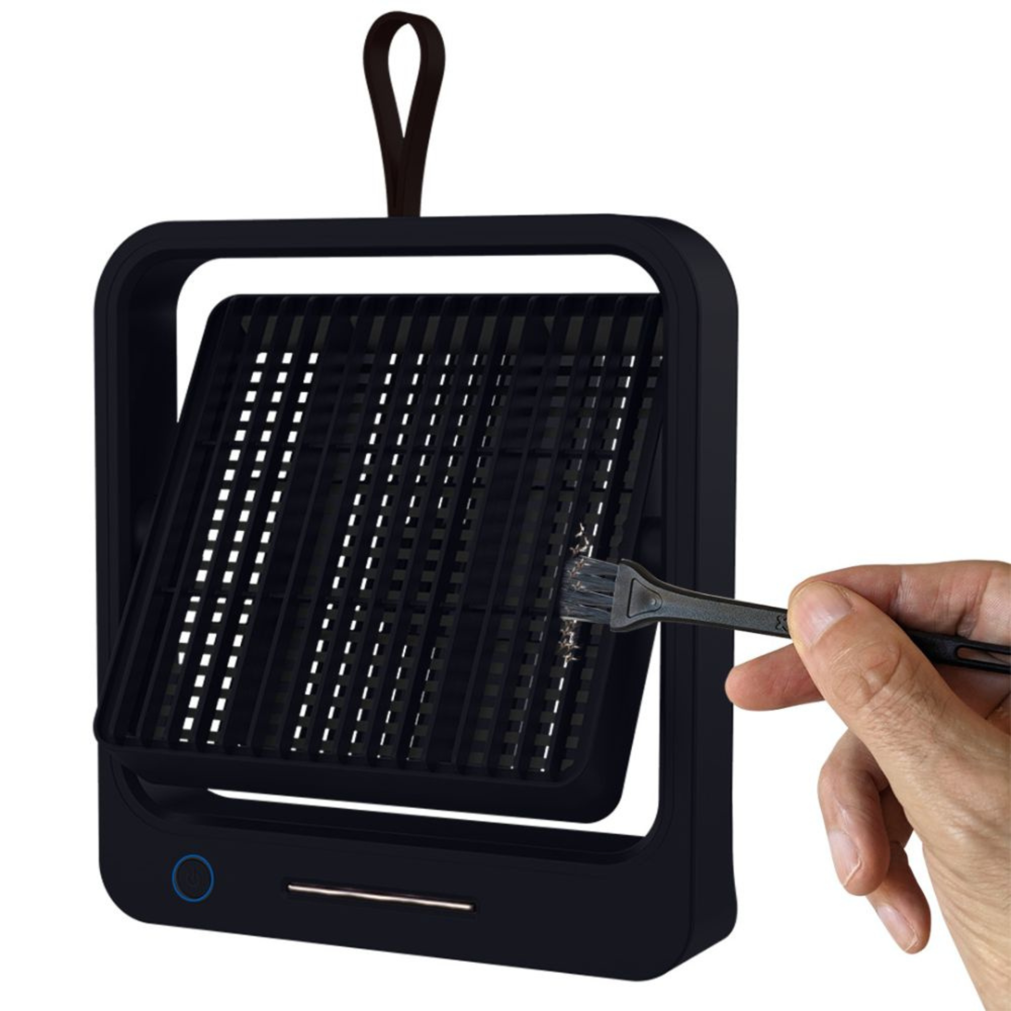 Lampe sans fil anti-moustique - Attire, Aspire et Grille les moustiques : 3 en 1