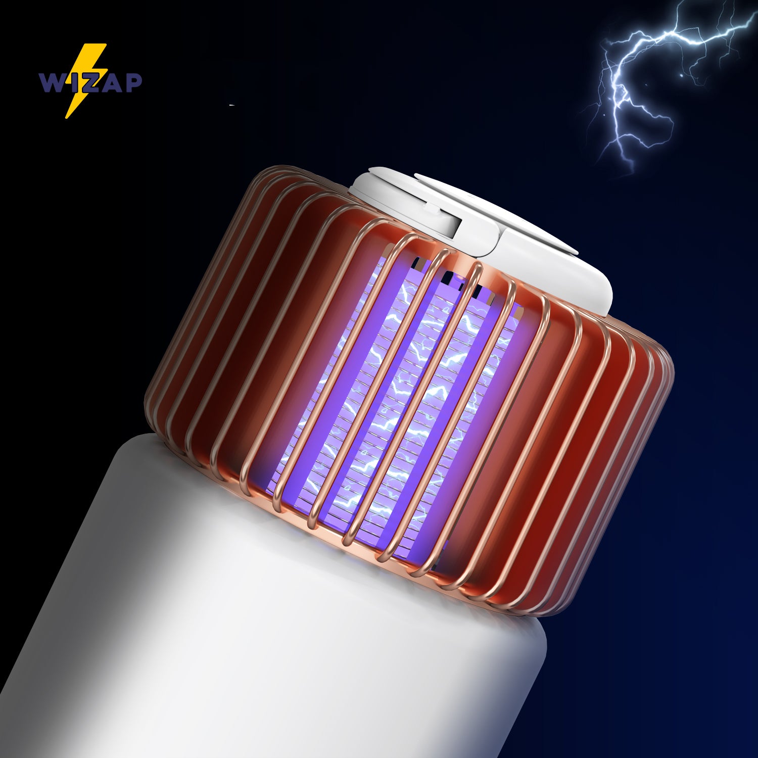 Lampes anti-moustiques sans fil + 3 appâts inclus