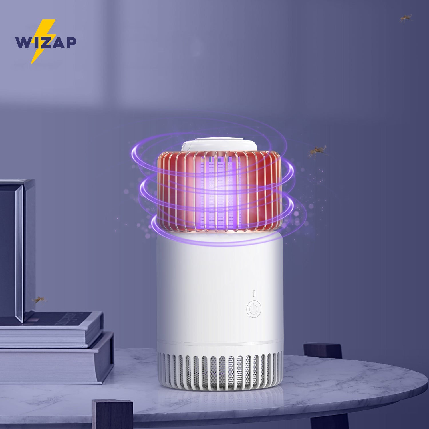 Lampes anti-moustiques sans fil + 3 appâts inclus