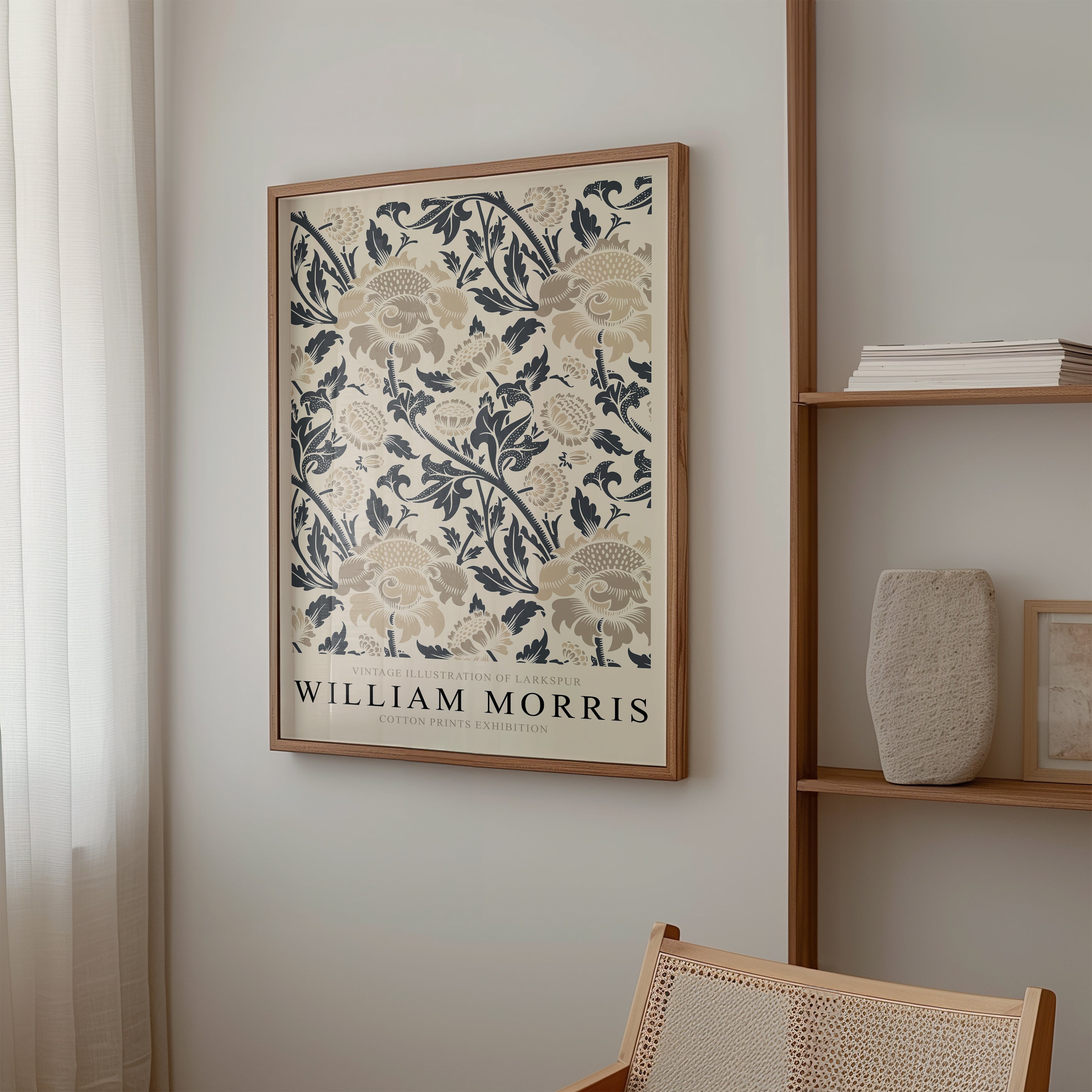 Affiche imprimée sur coton