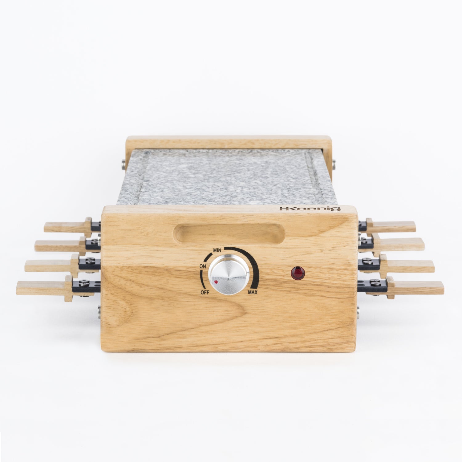 Raclette et pierre à cuire 8 personnes design bois