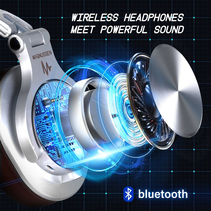 Casque Bluetooth H6 – Son haute fidélité & 72 h d'autonomie - rose