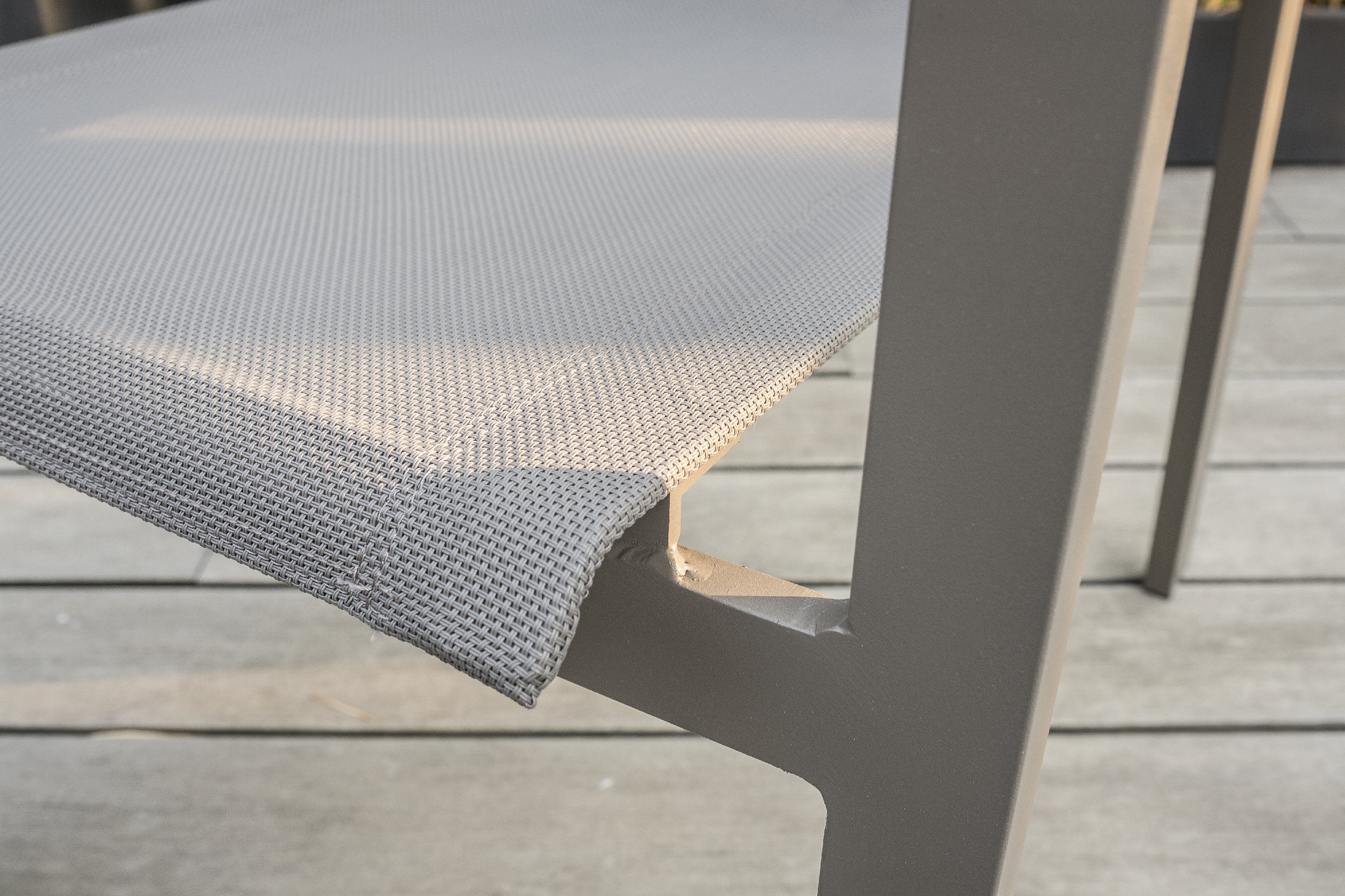 Table de jardin ZAHARA-TB240 avec rallonge et 8 fauteuils ZAHARA-FT empilables