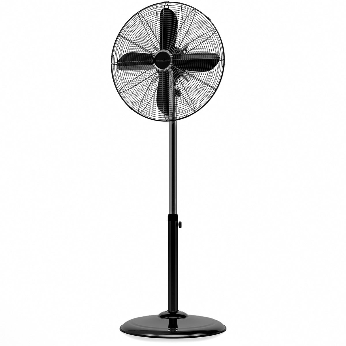 Ventilateur sur pied design Noir 40cm