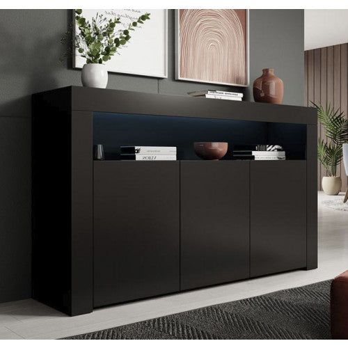 Buffet modèle Aker en noir