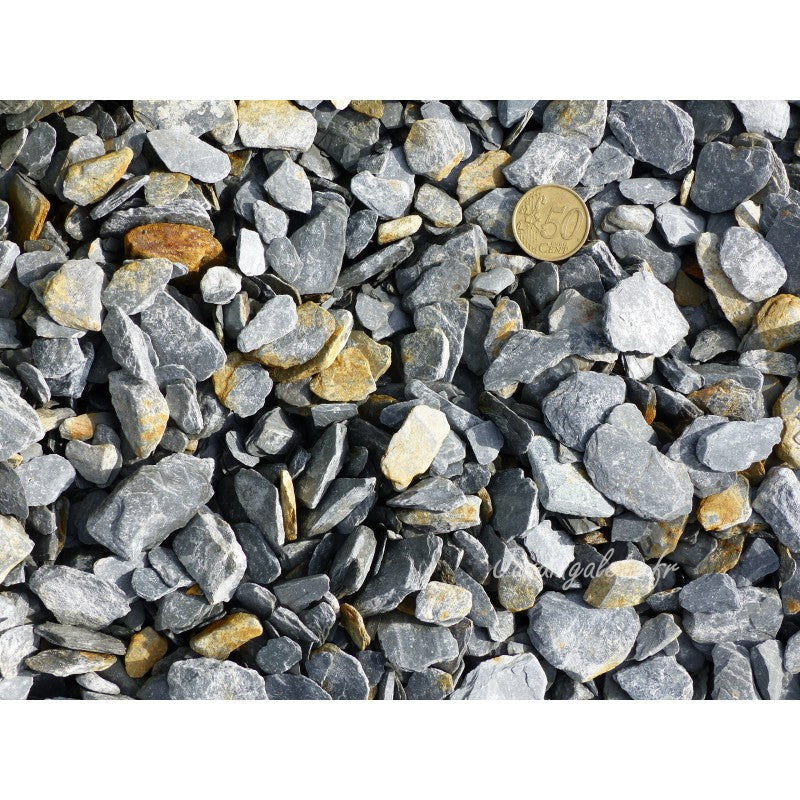 Paillage d'ardoise grise 10/30