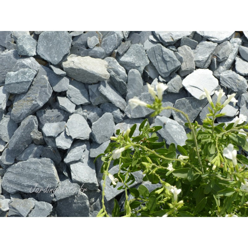 Paillage d'ardoise grise 30/60