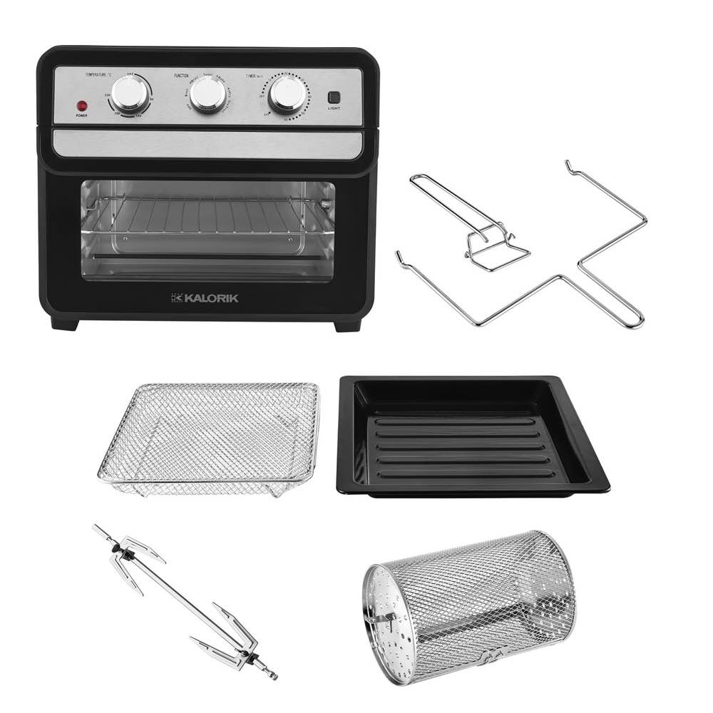 Four et friteuse à air chaud combinés