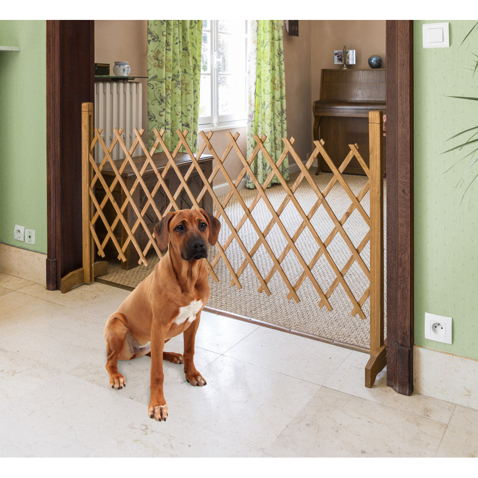Barrière extensible 150cm en bois