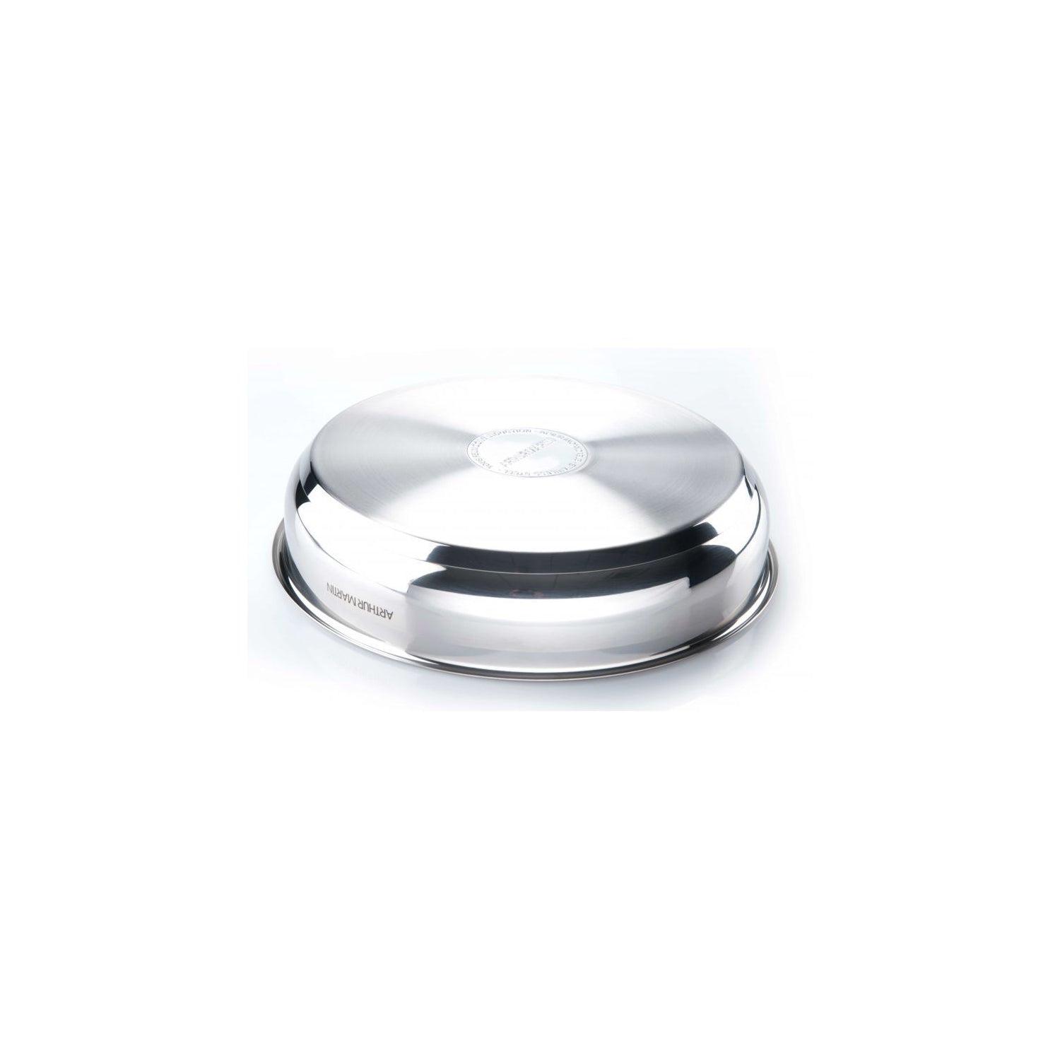 Batterie de cuisine inox 5 pièces avec manche amovible Arthur Martin - Tous feux dont induction