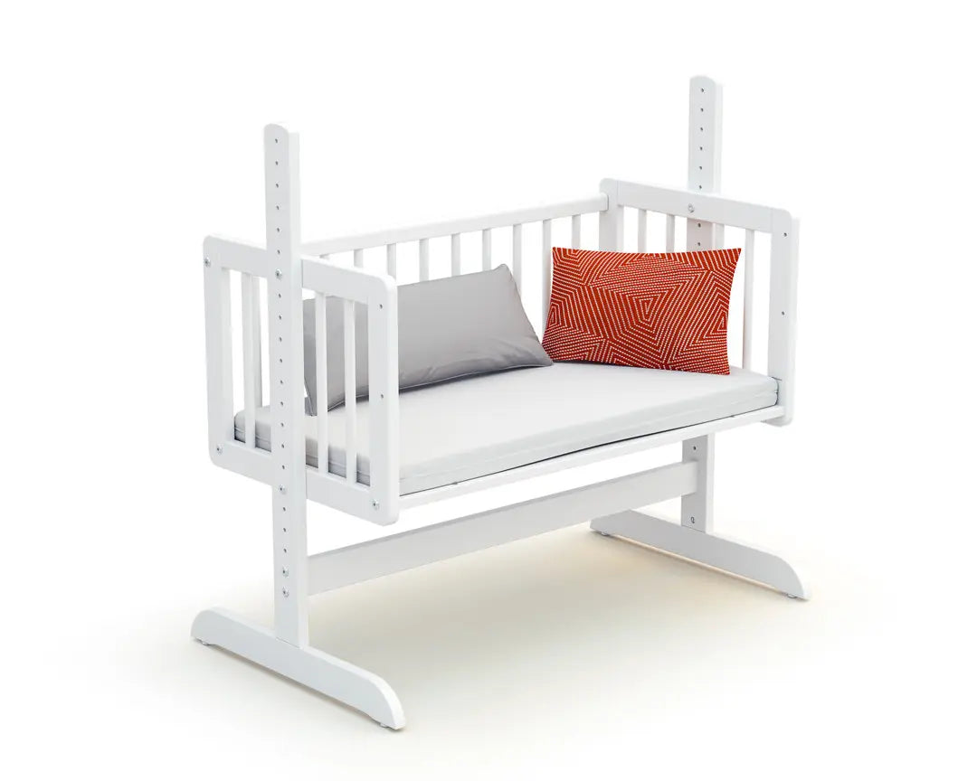 Berceau cododo évolutif en bois ESSENTIEL Blanc 40 x 80 cm