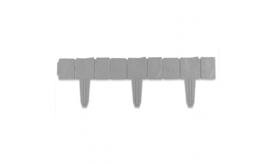Bordurettes pour parterre imitation pierre - Lot de 20