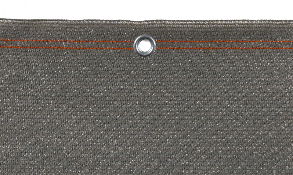 Brise vue occultant 1.5x10 m 220 gr/m² gris