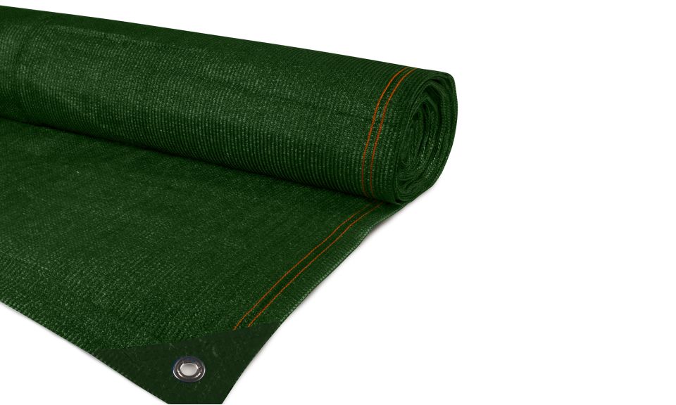 Brise vue occultant 1.8x10 m 220 gr/m² vert