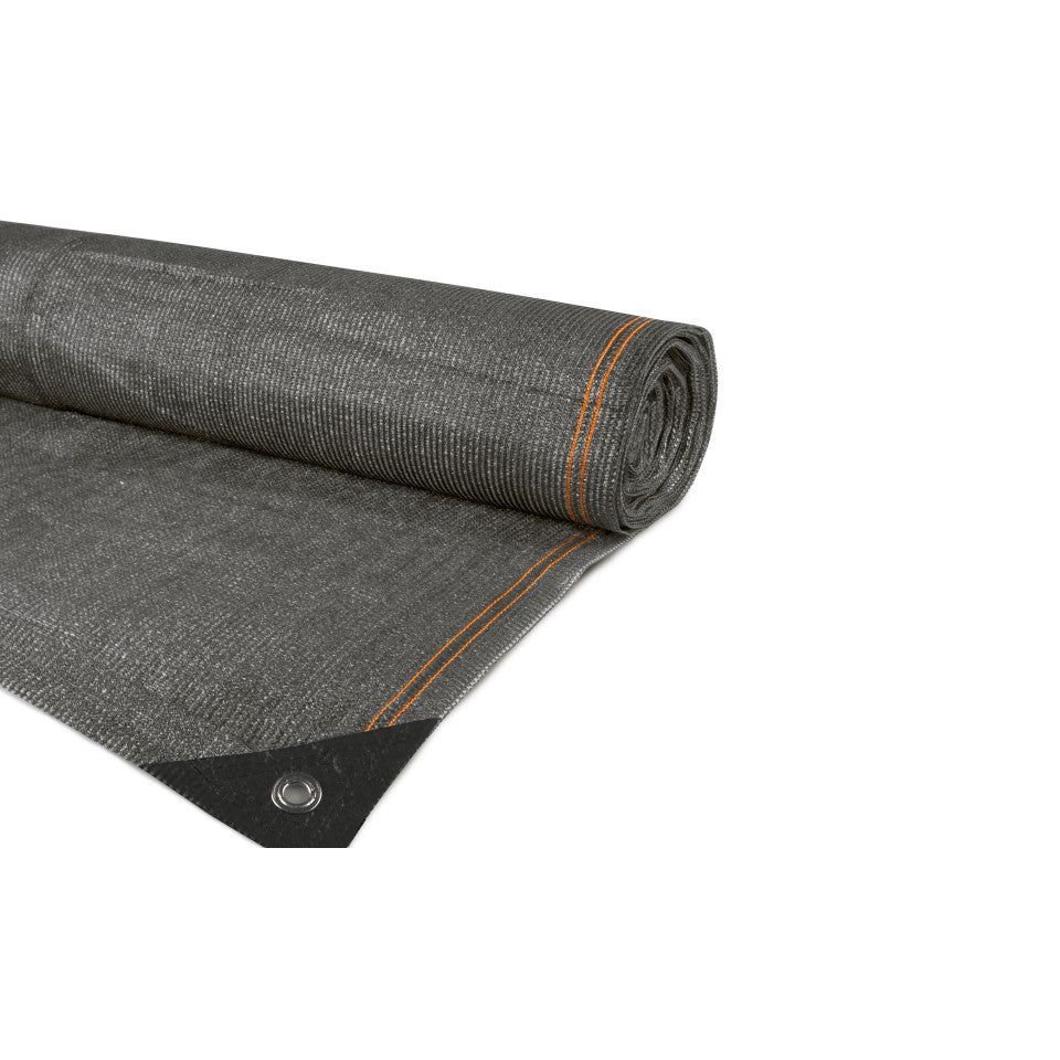 Brise vue occultant 1.8x10m 220 gr/m² gris